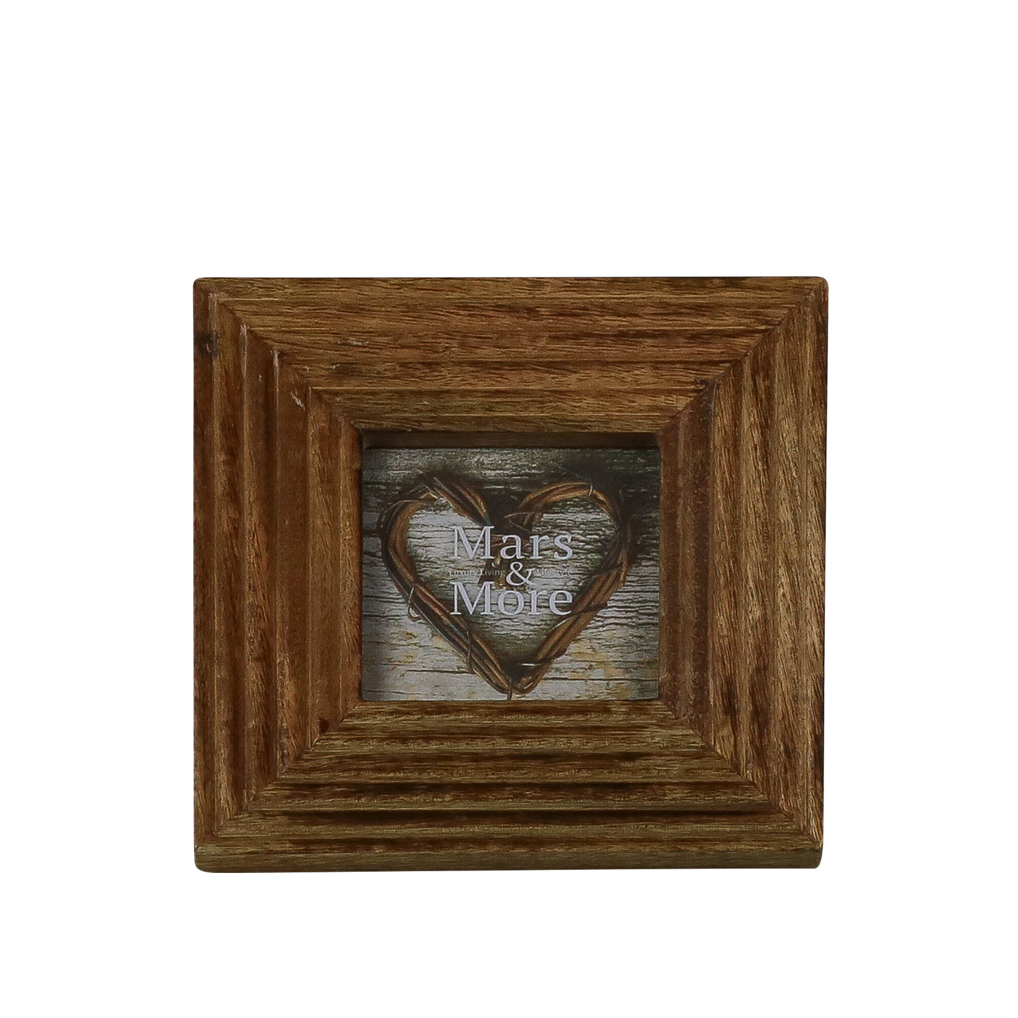 fotolijst mango hout vierkant