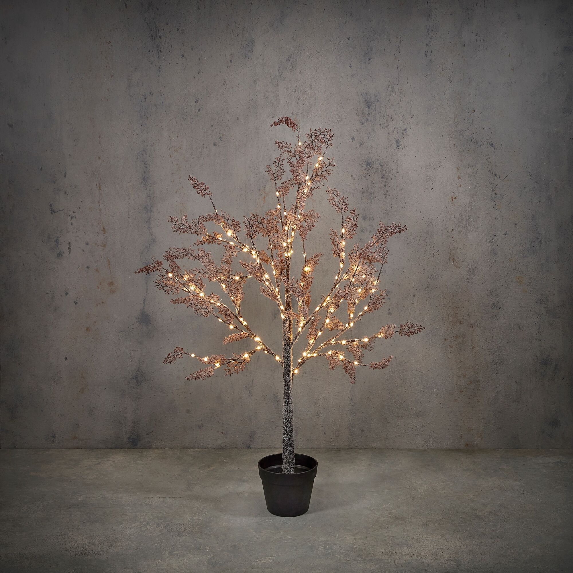 Boom in pot wit klassiek wit 150L IP44 en timer adapter included