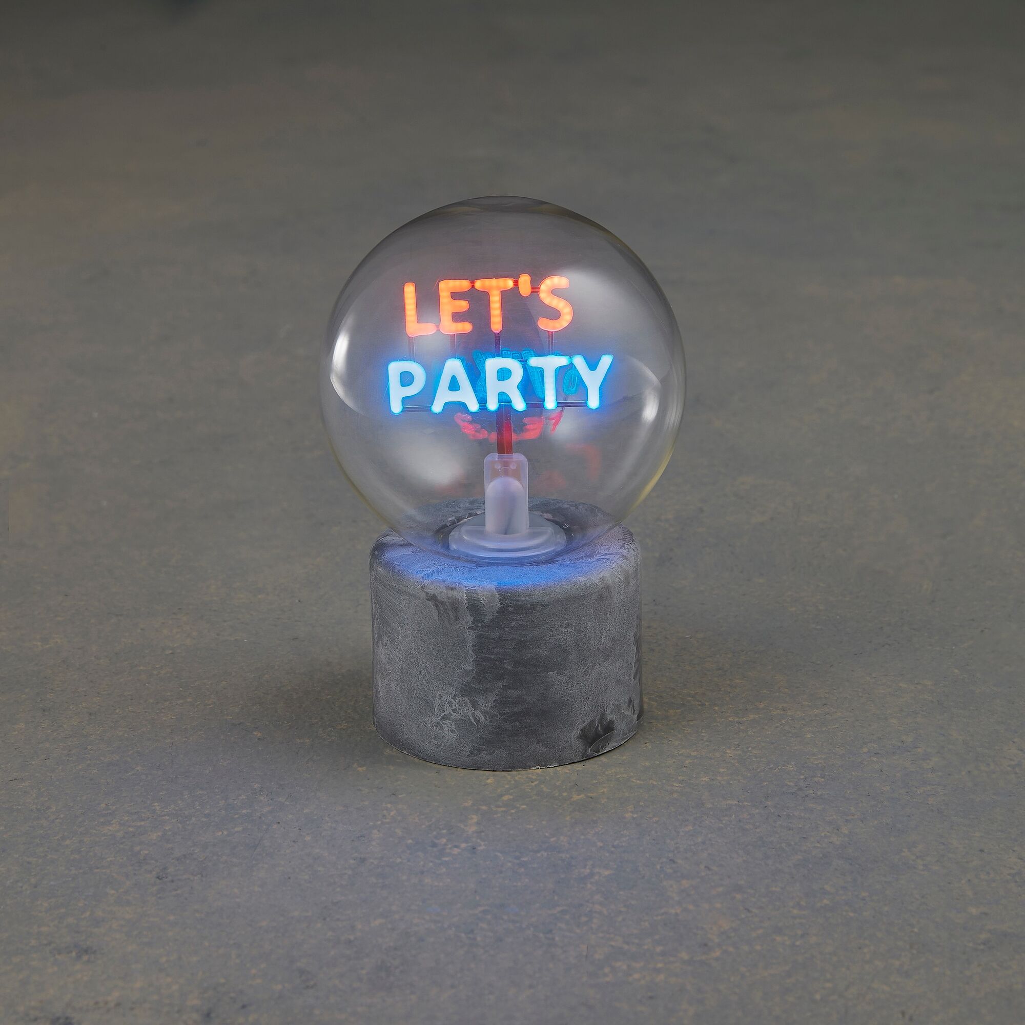 Tafellamp led multicolour LETS PARTY oplaadbare batterij USB aansluiting