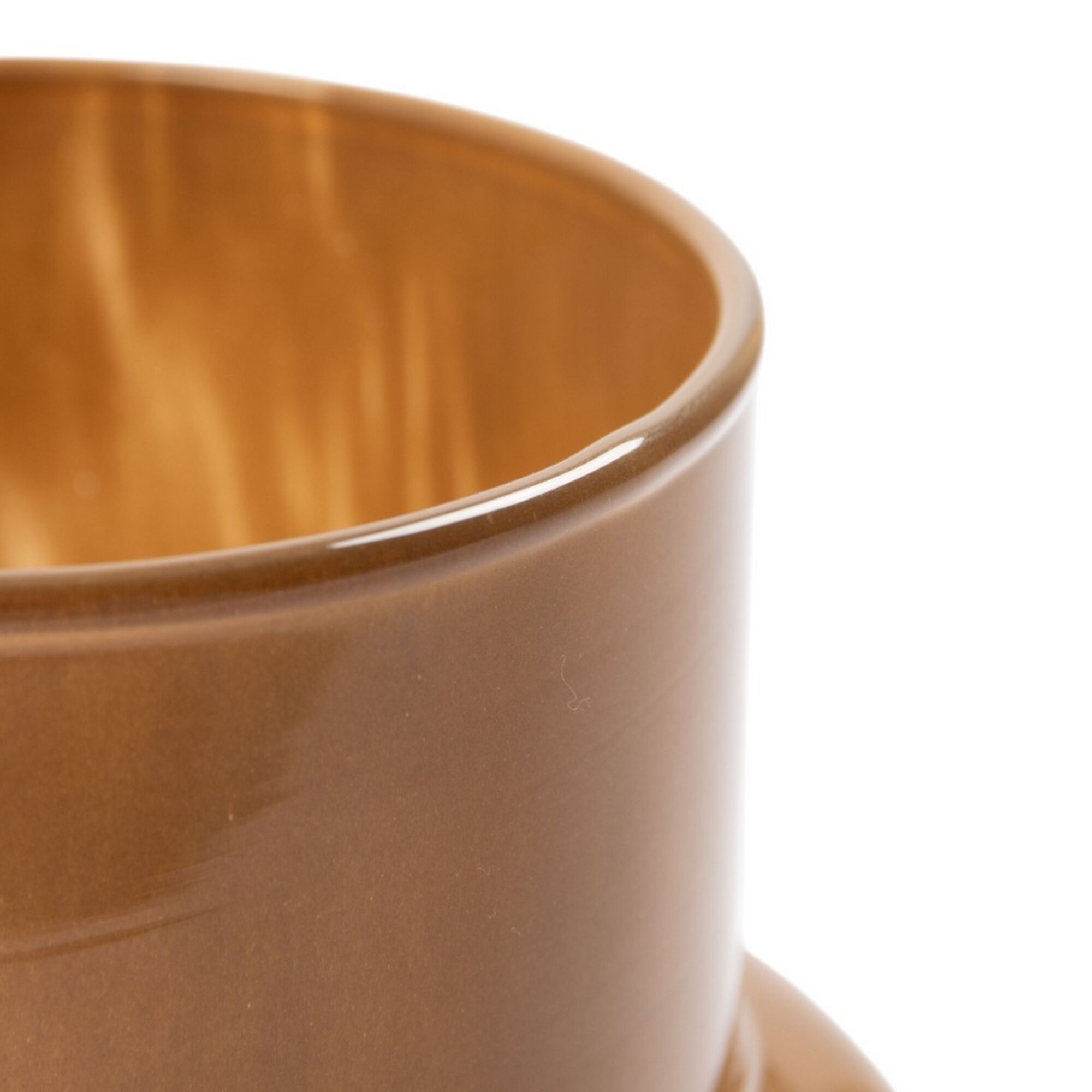 Vase Pien Solid Mustard