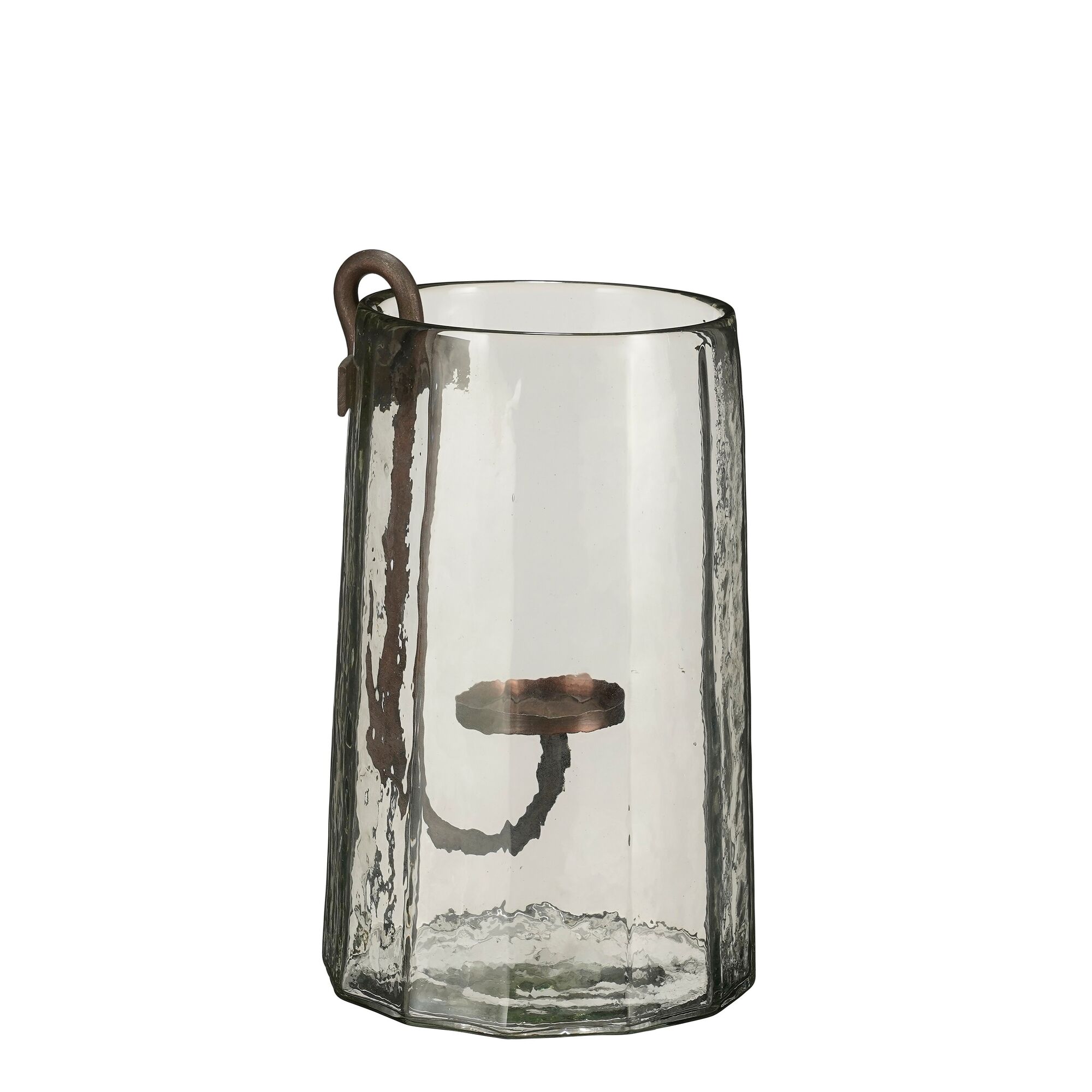 Cynthia windlicht met kandelaar glas