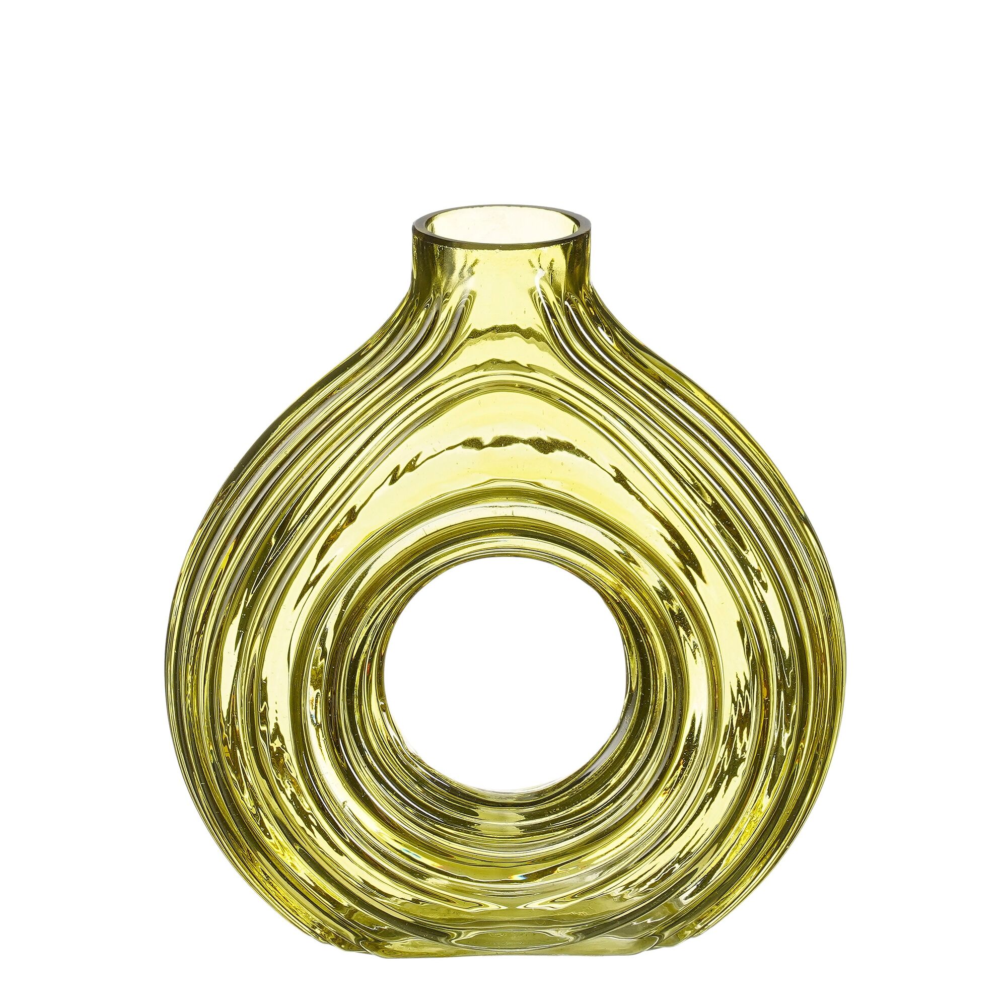 Sophie vaas glas groen