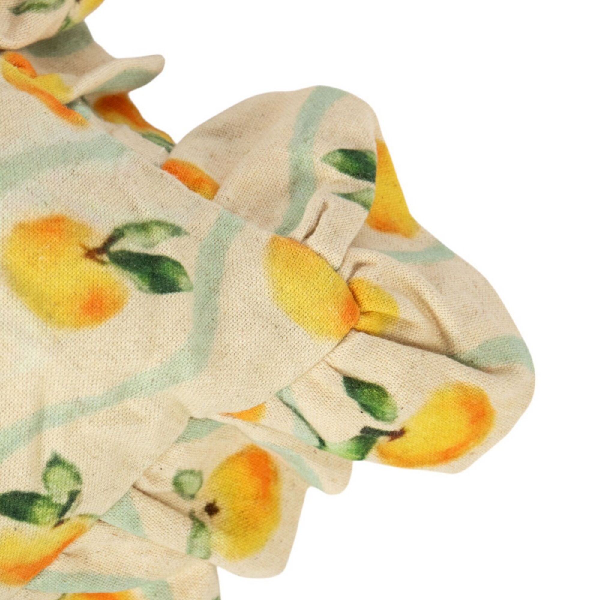 Kussen Artisan Aperol spritz lemon plooien