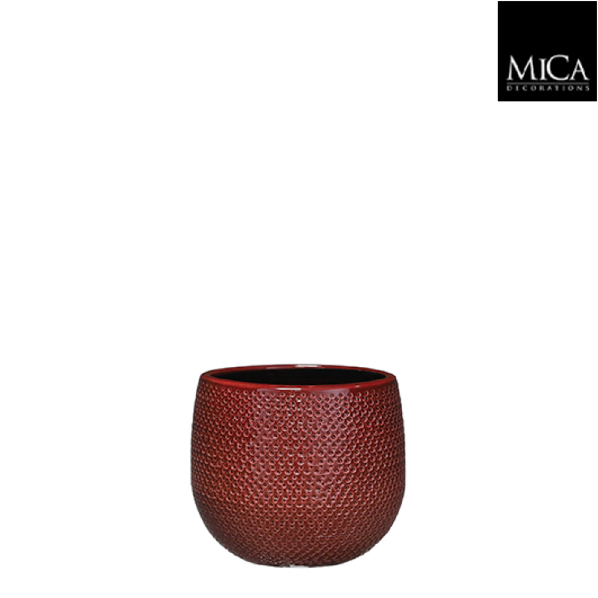 Gabriel pot rond bordeaux