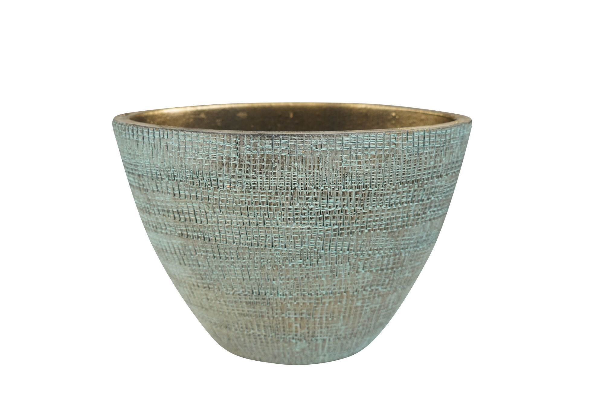 Planter Ryan shiny blue