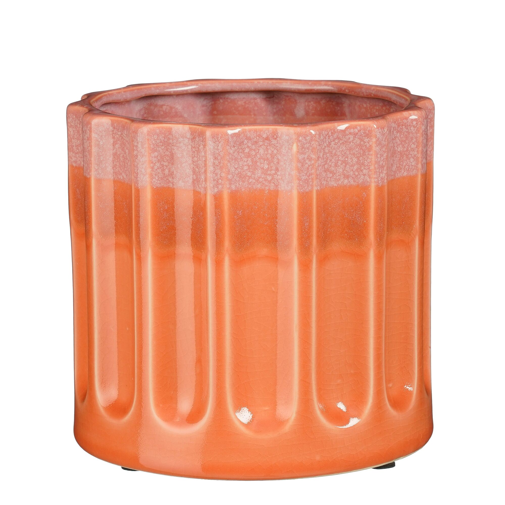 Aivy pot rond oranje