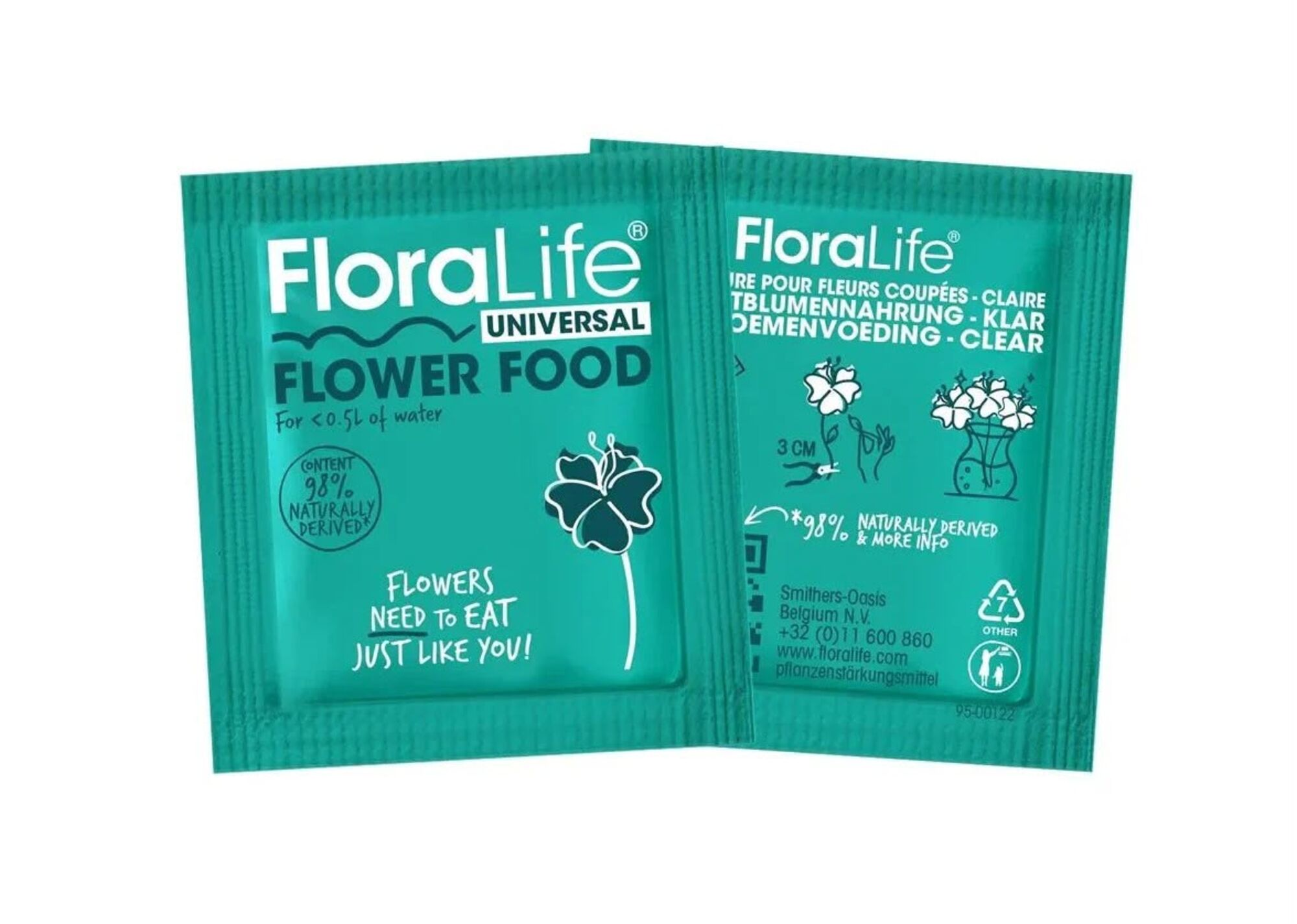 Floralife Flowerfood Eco Poeder - 0,5 gram