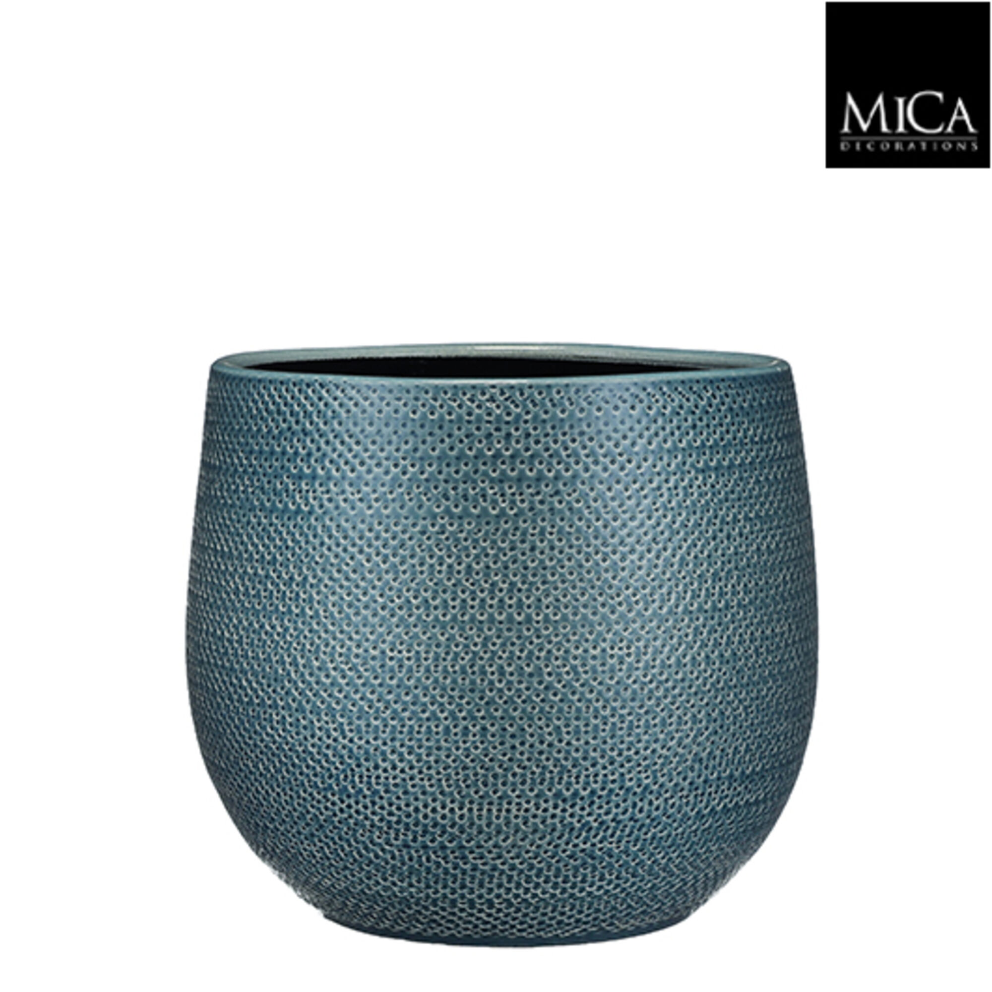Gabriel pot rond blauw