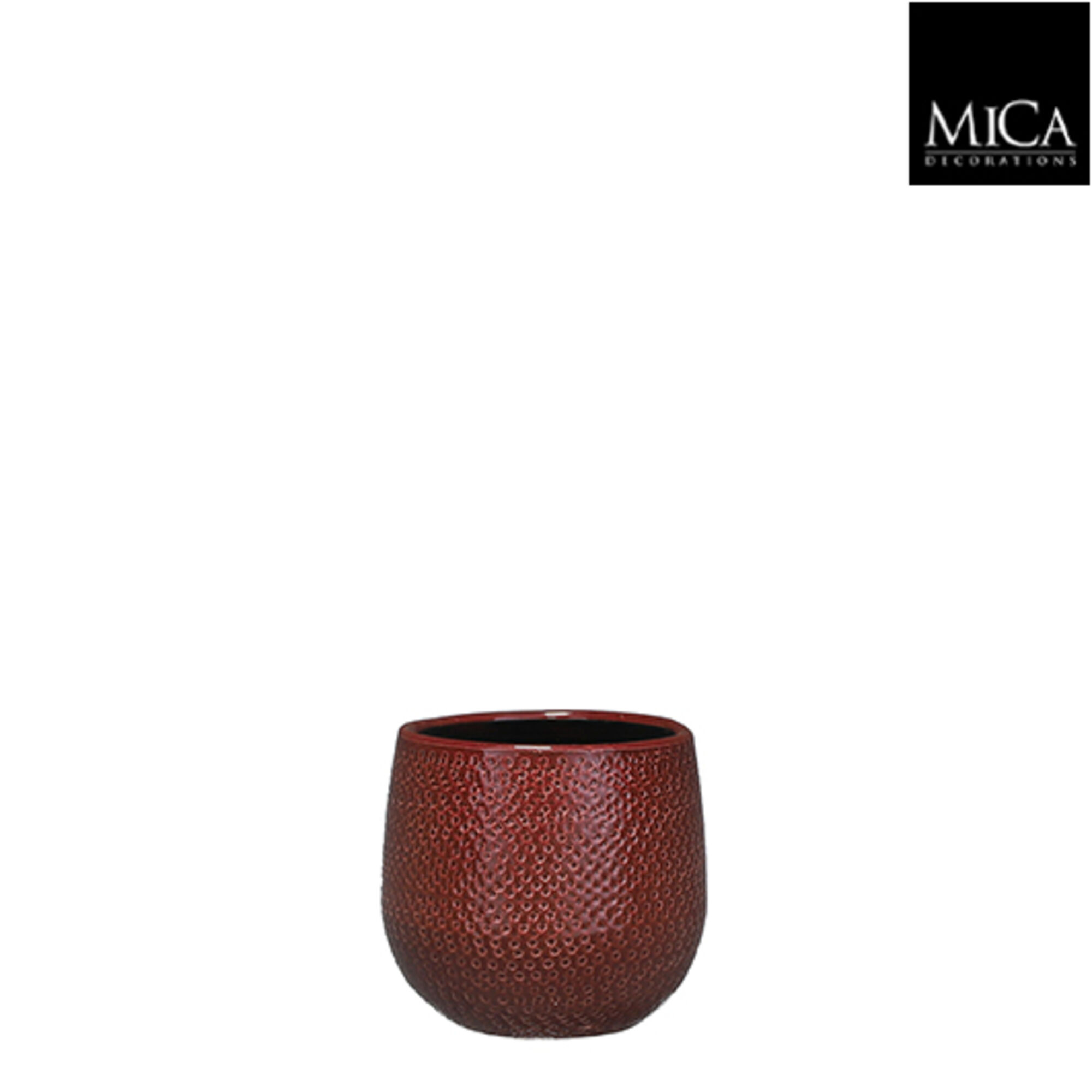 Gabriel pot rond bordeaux