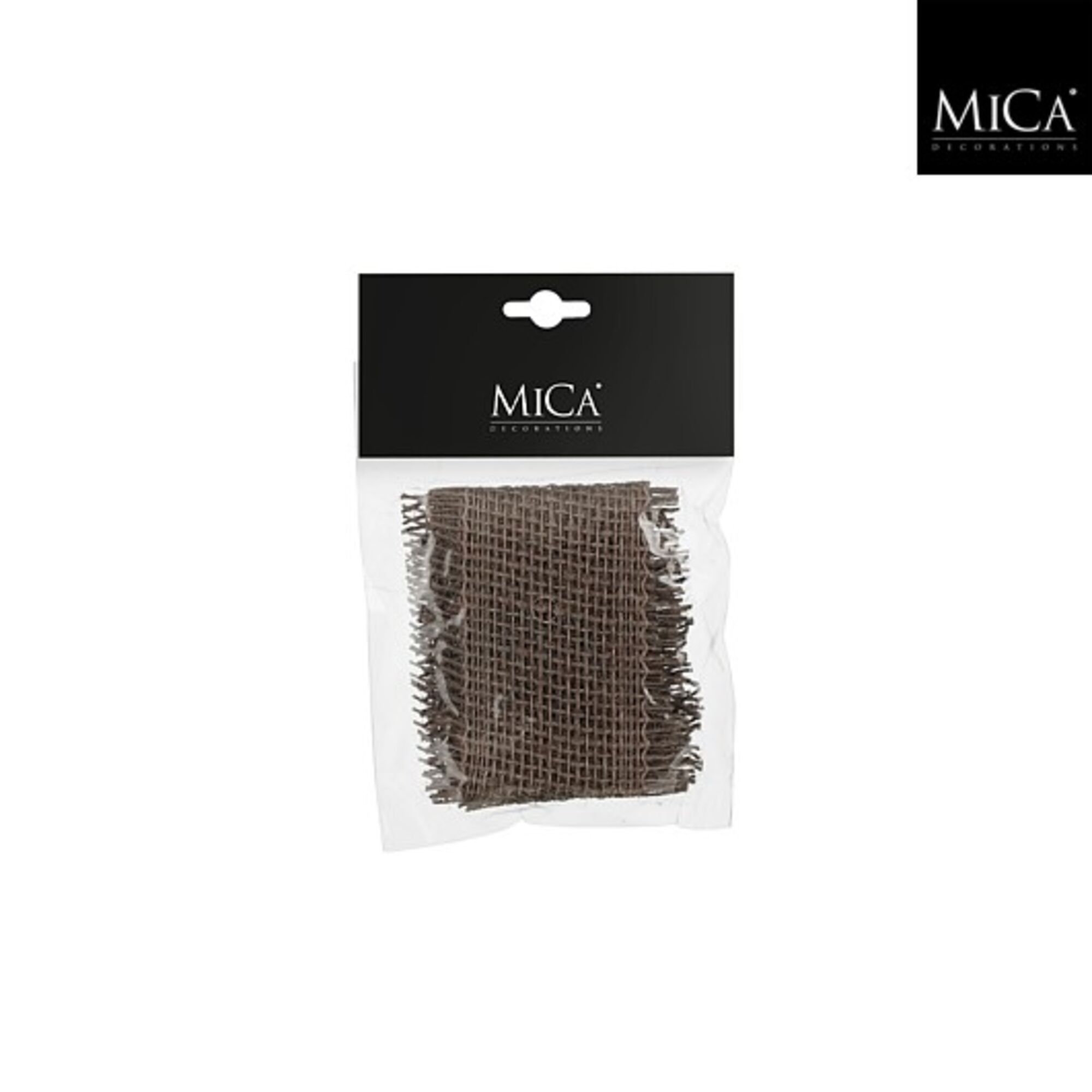 Lint jute bruin