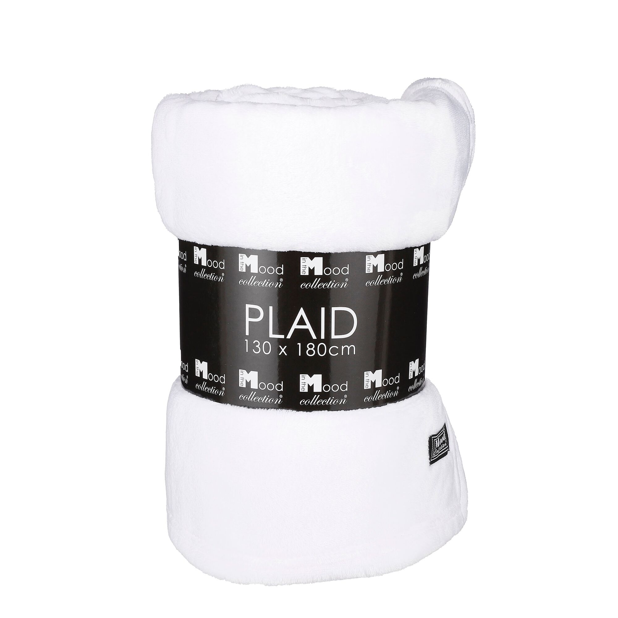 Famke fleece plaid off white