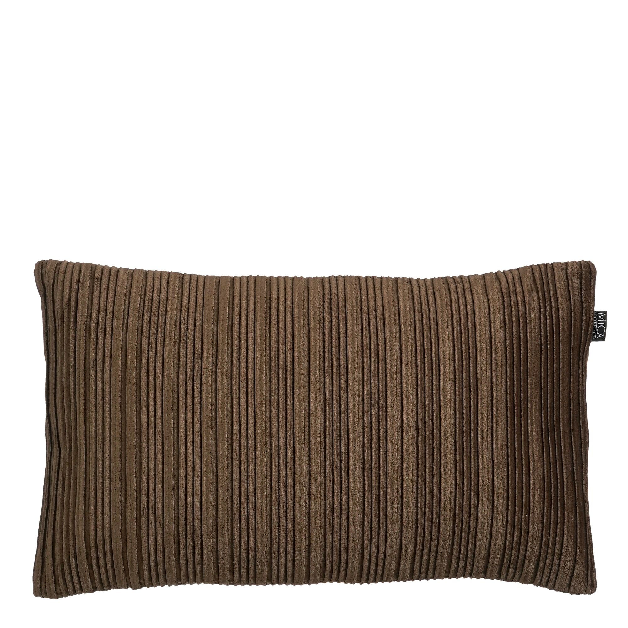 Lavia kussen bruin fire retardant