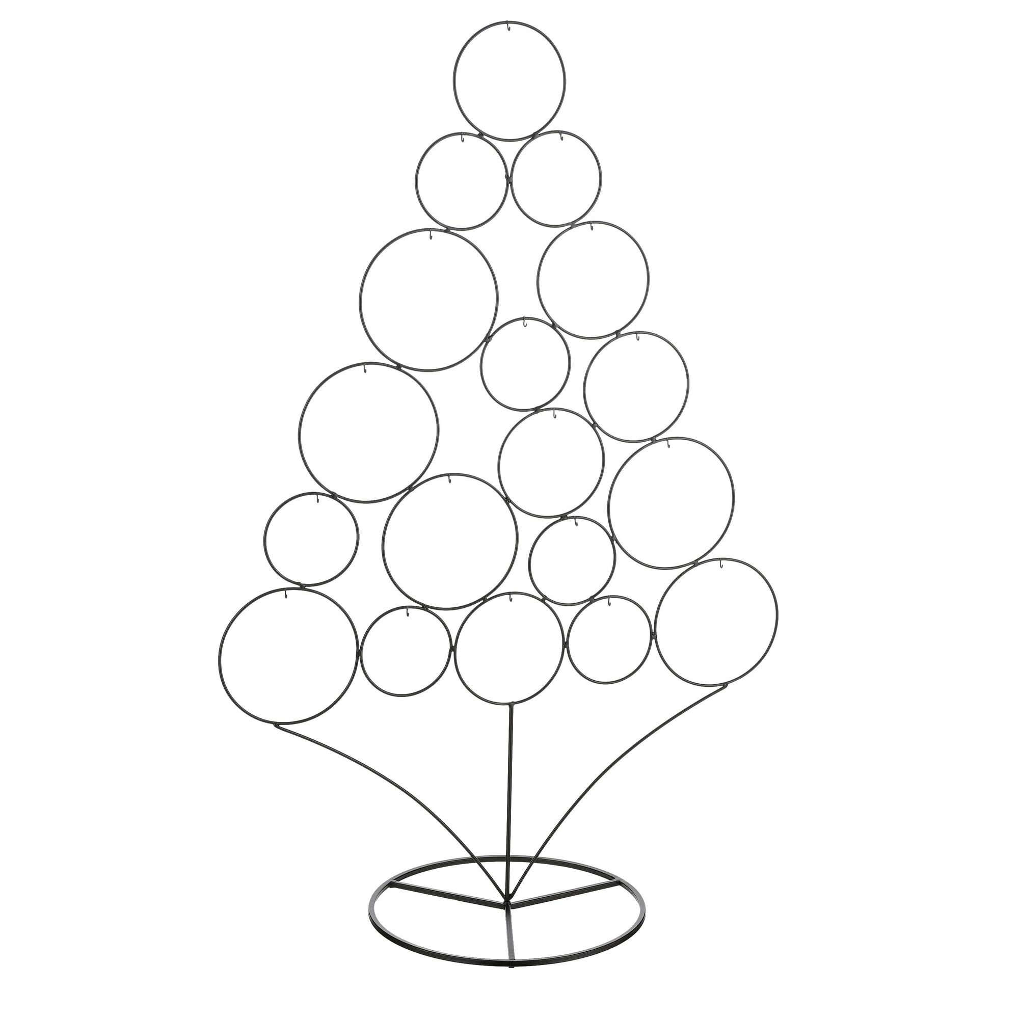Decoratie kerstboom zwart