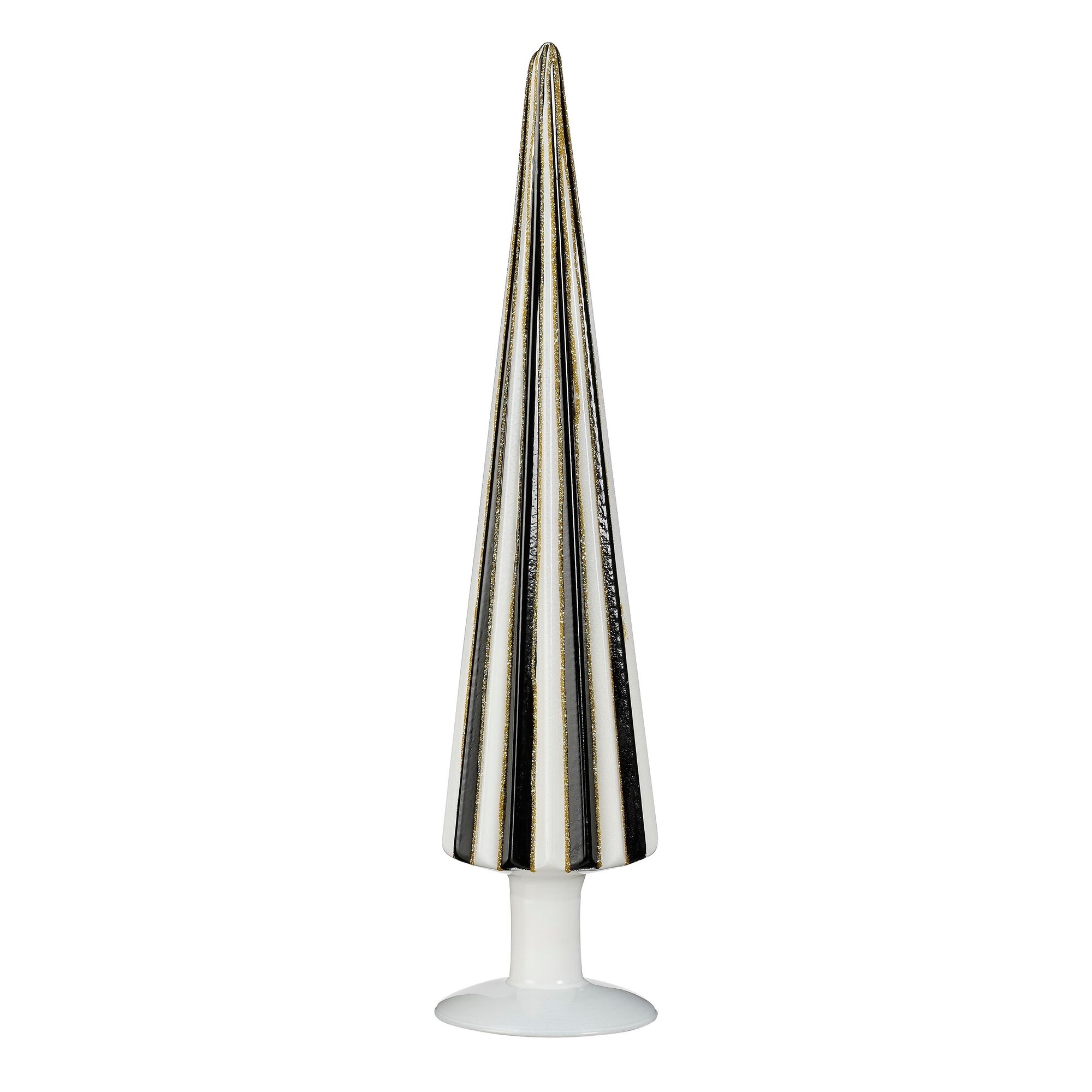 Decoratie boom zwart wit