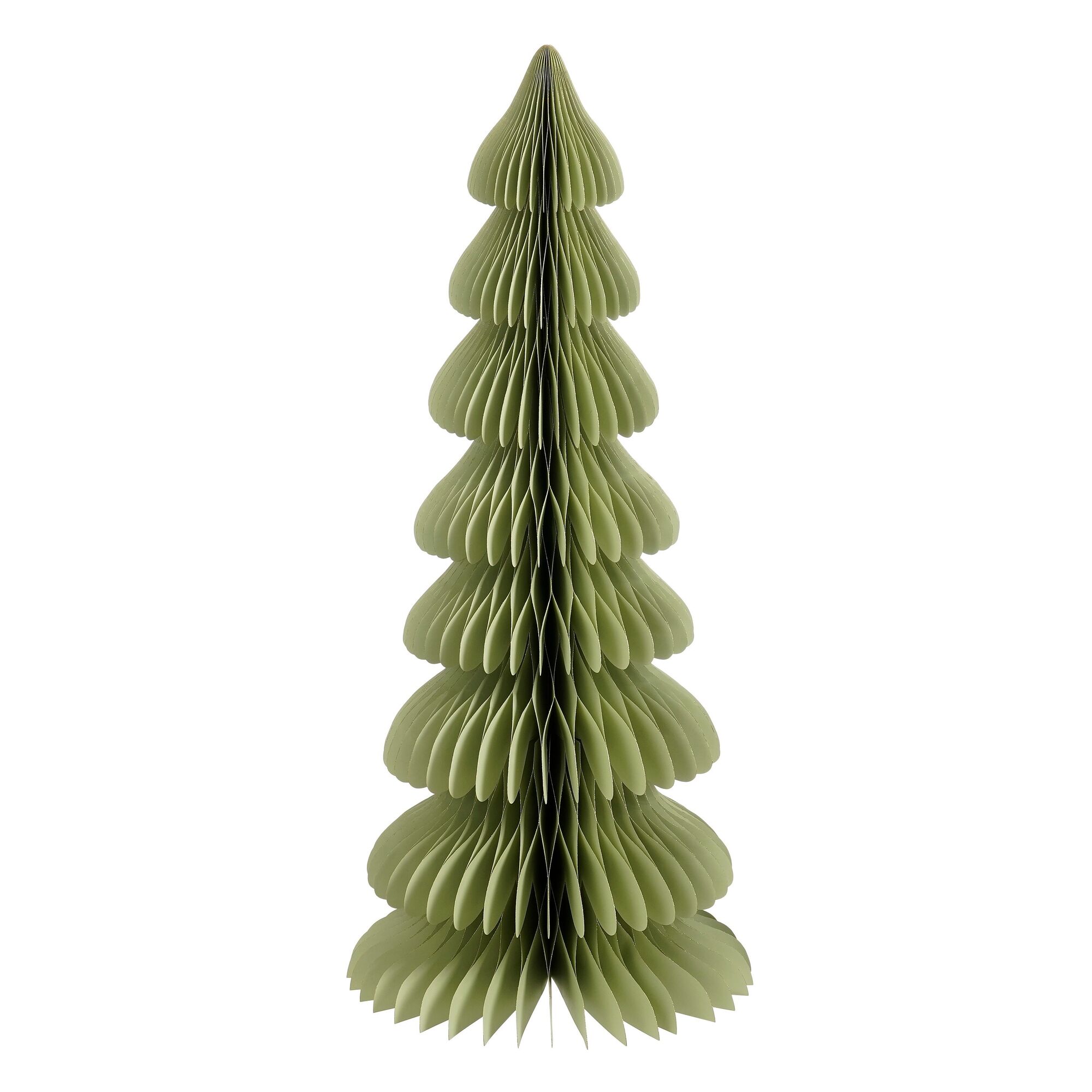 Decoratie boom l.groen goud FSC Mix