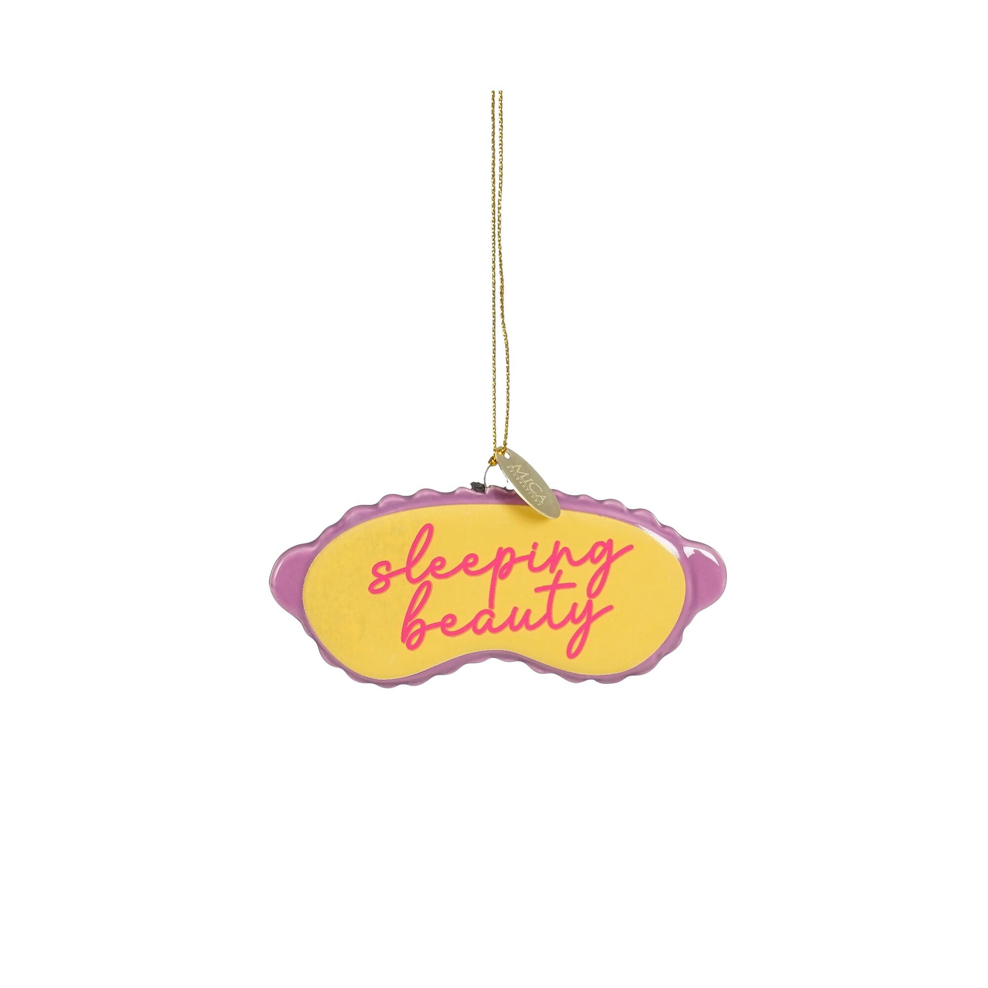 Ornament masker geel