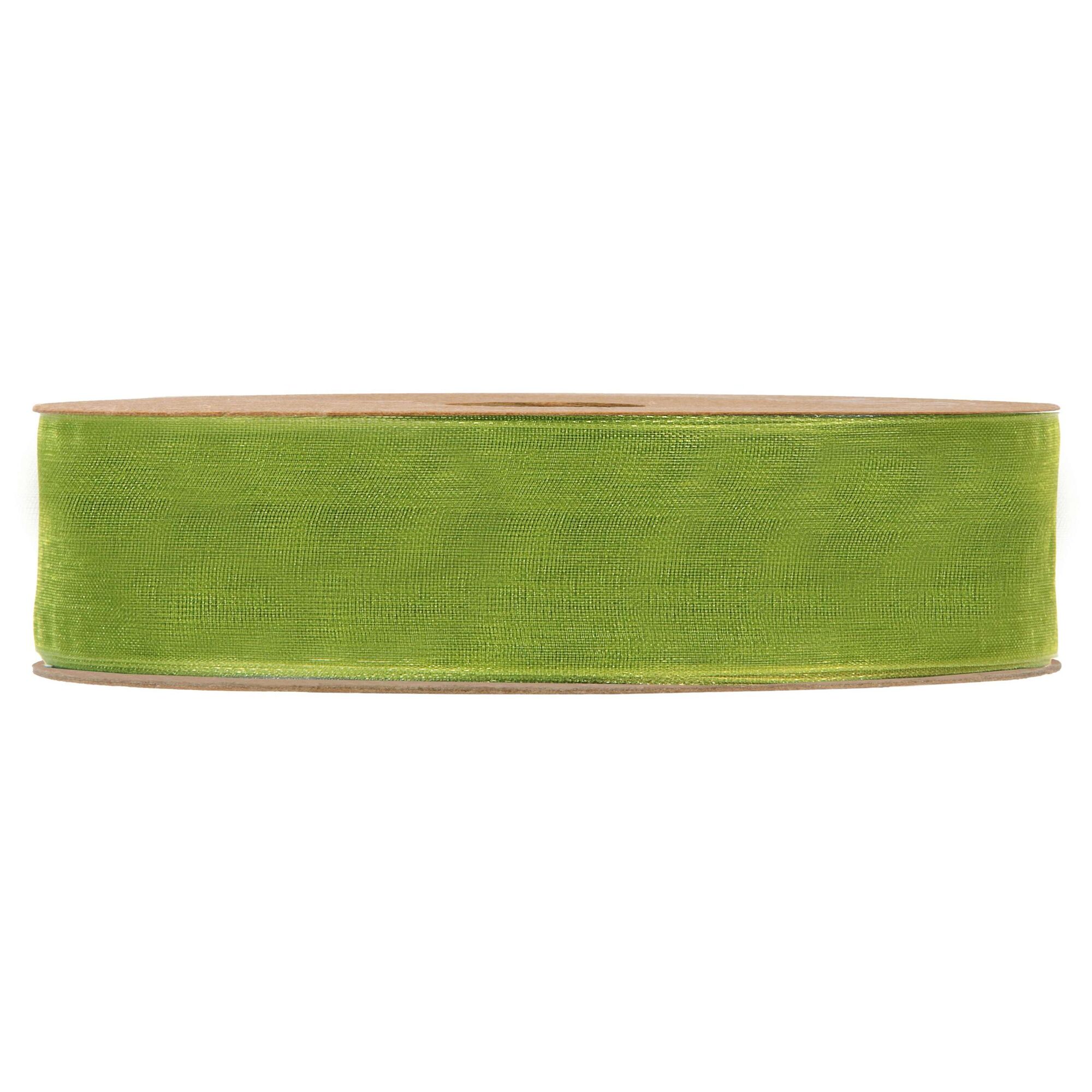 Organza Mat - Olive Green