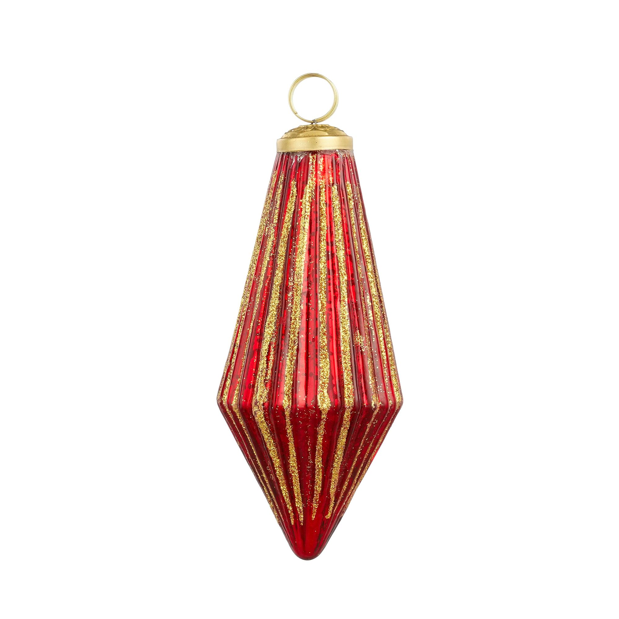 Ornament druppel rood