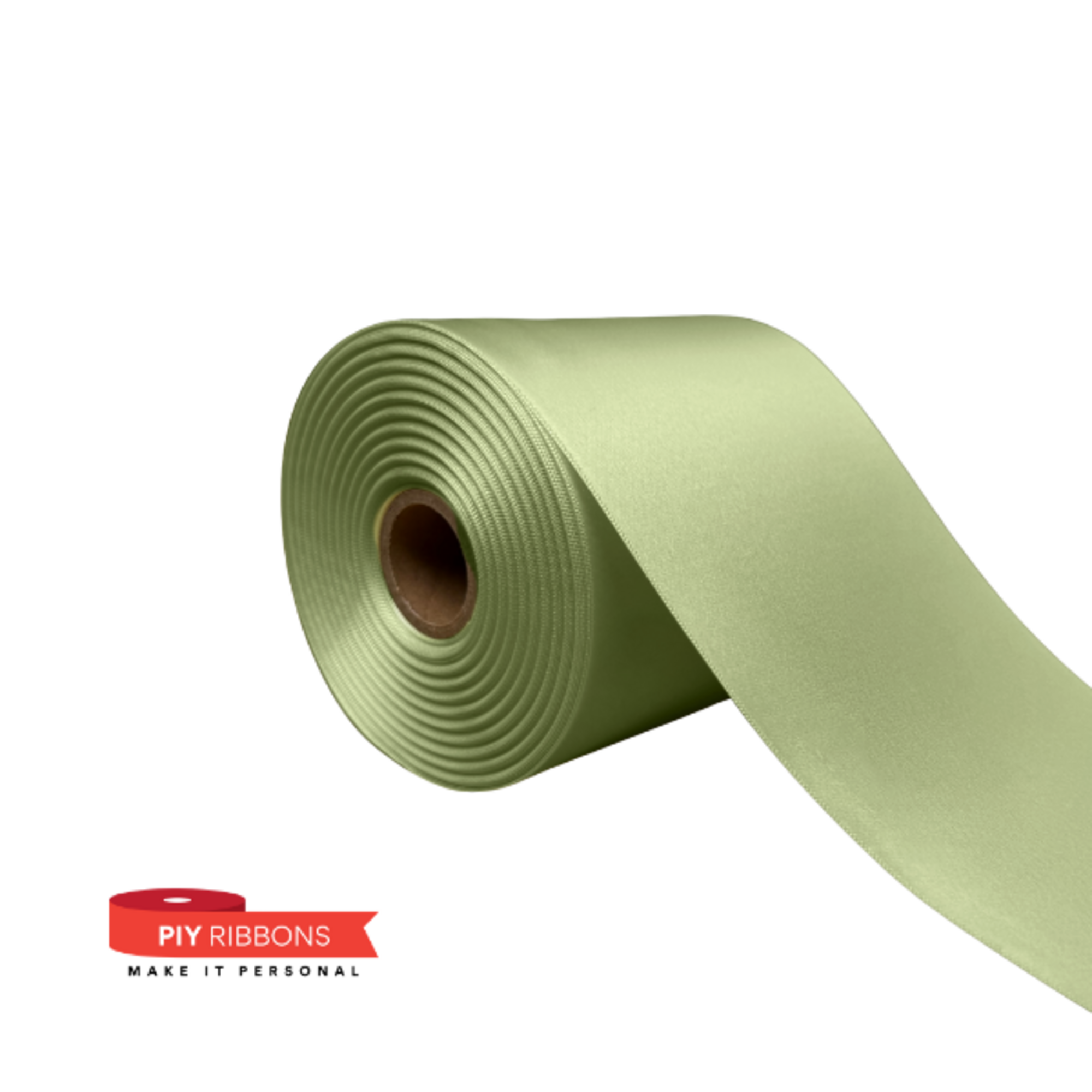 100 mm  Satin - Lime Green