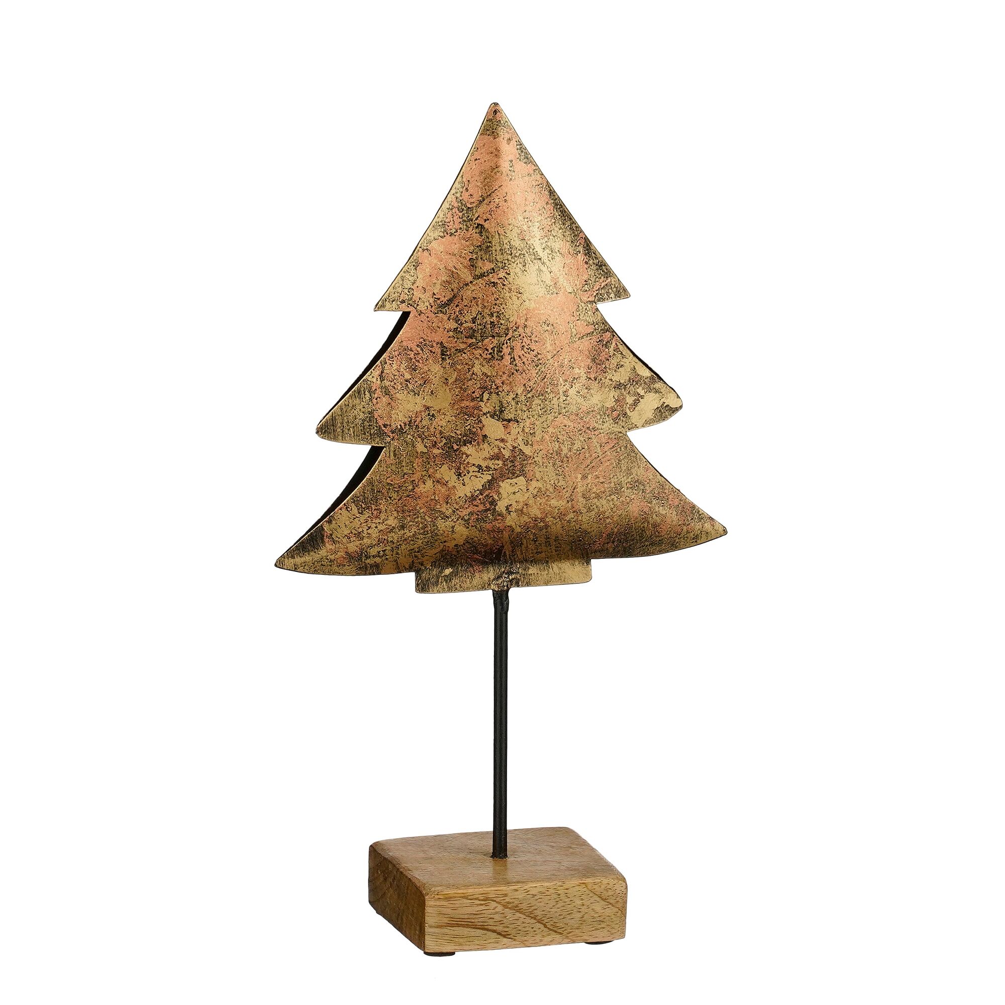 Decoratie boom goud antiek FSC 100%
