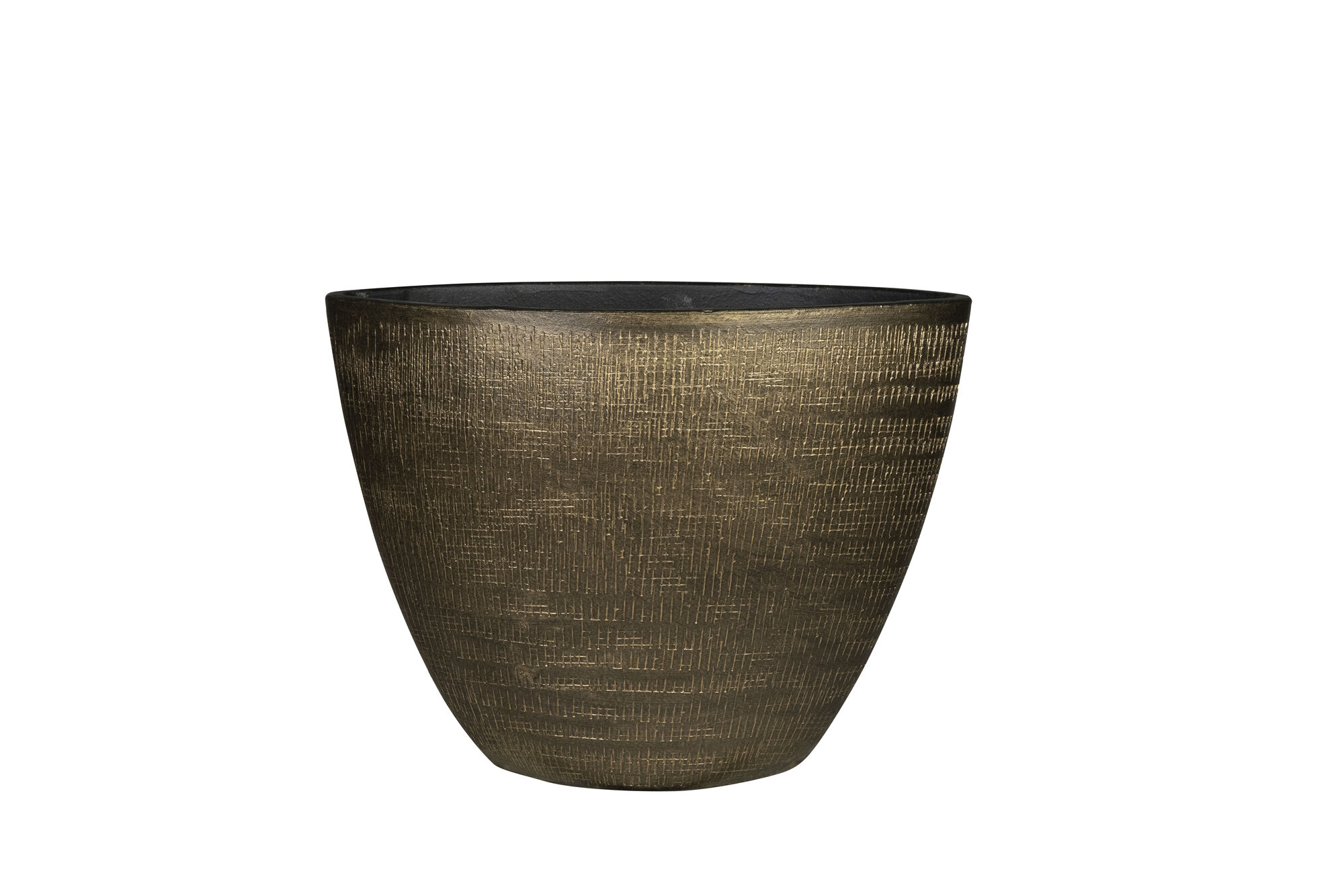 Planter Ryan shiny gold