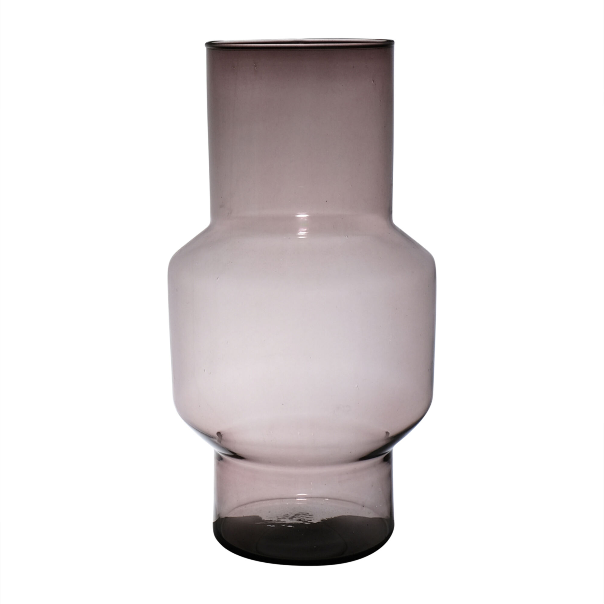 Pablo mondgeblazen Recycled Vaas paars