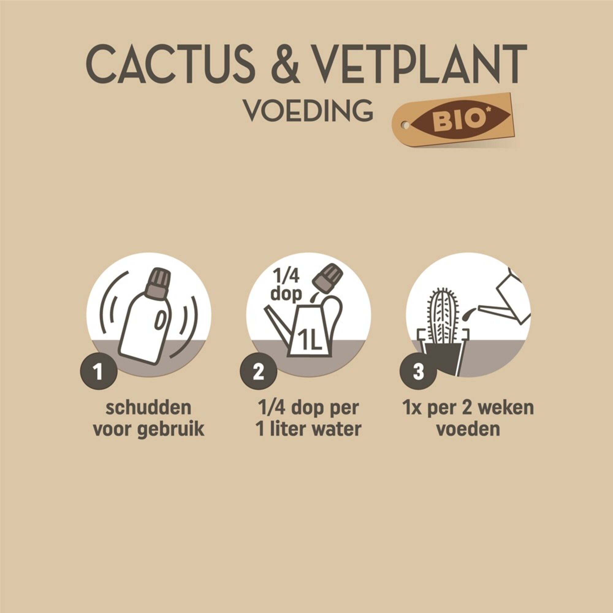 Pokon Bio Cactus & Vetplant Voeding