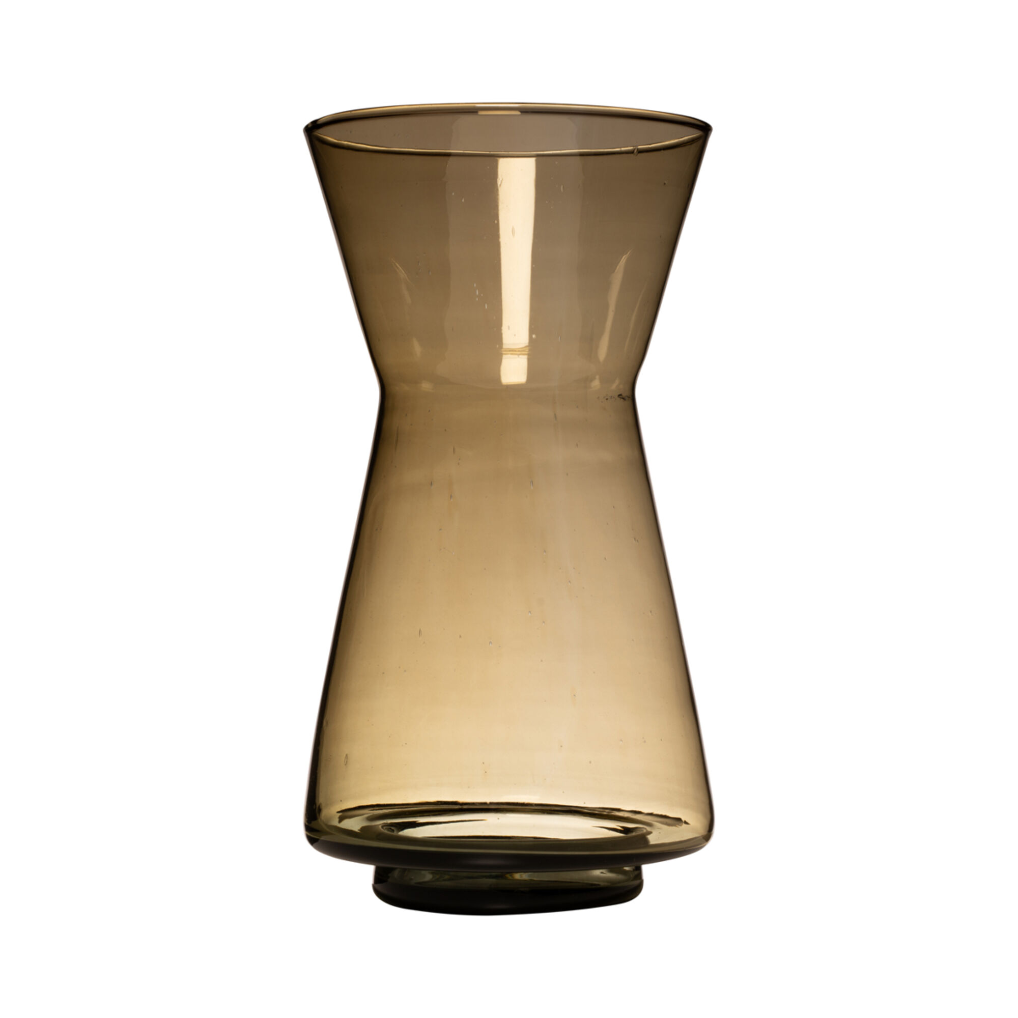 Rianne mondgeblazen Recycled Vaas amber