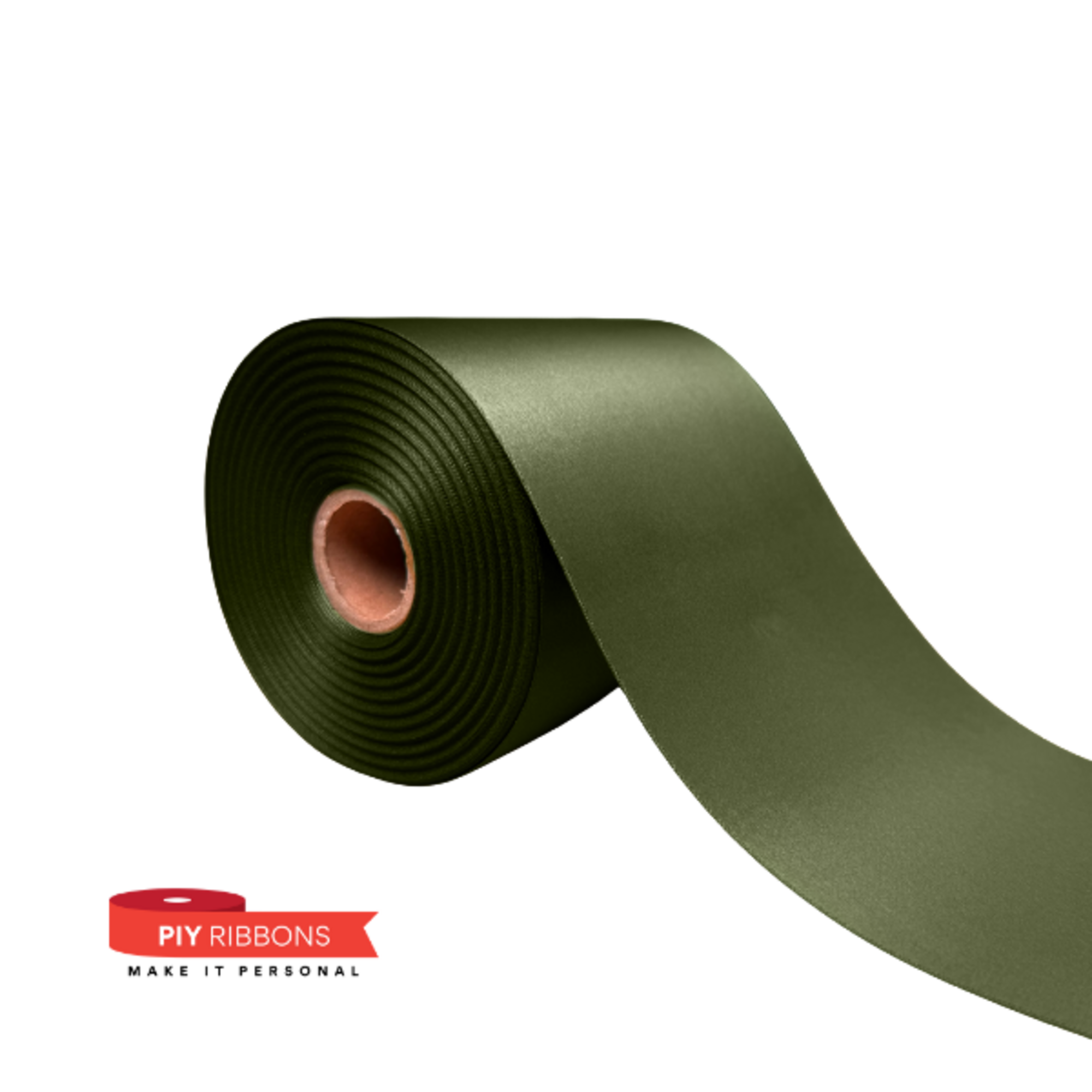 100 mm  Satin - Loden Green