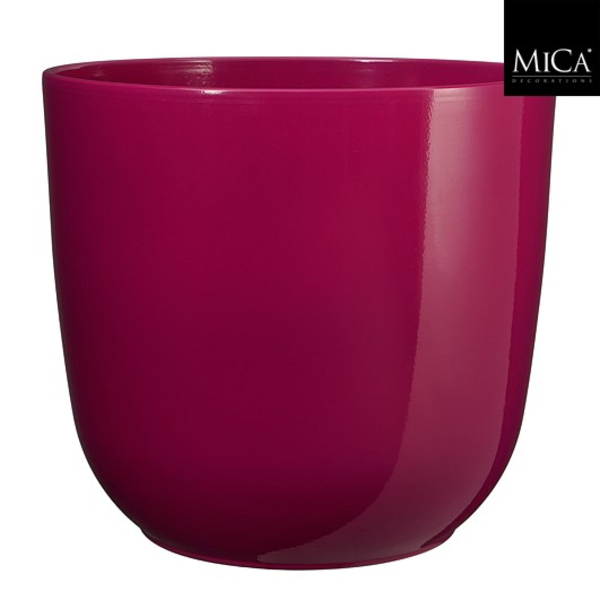 Tusca pot rond fuchsia