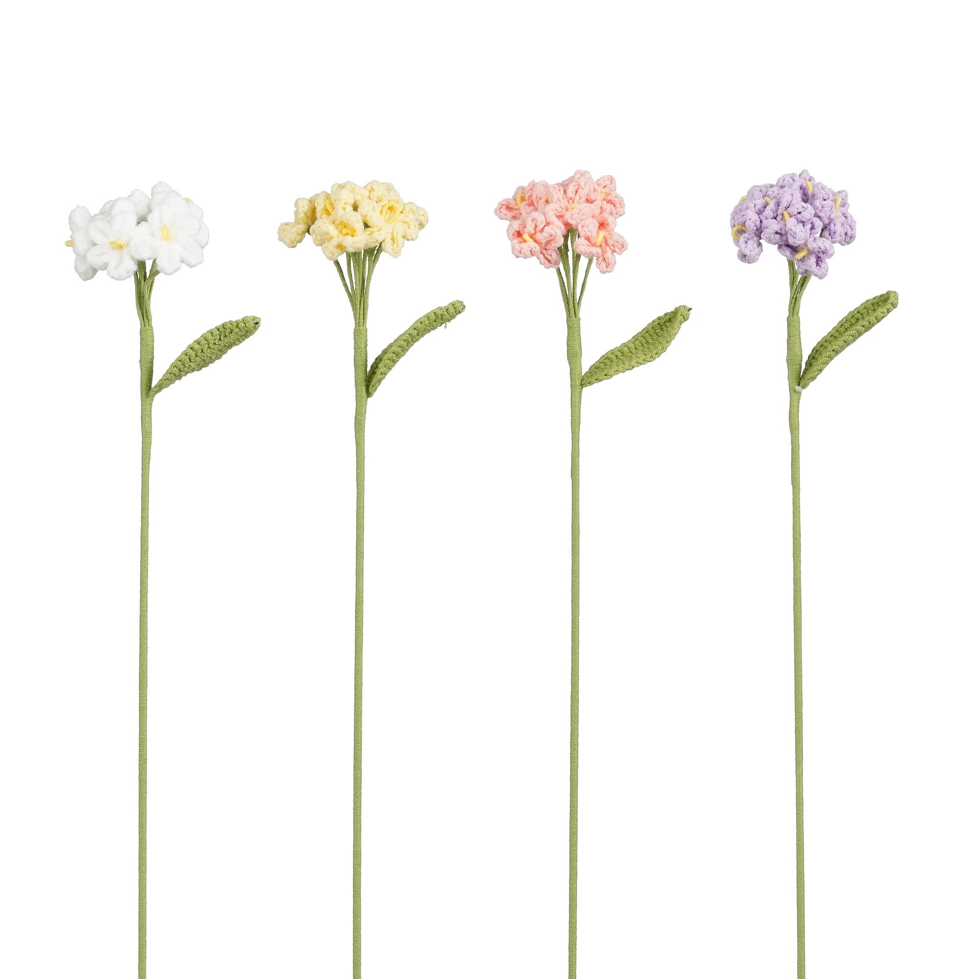 Decoratie phlox lila wit geel roze 4 assorti