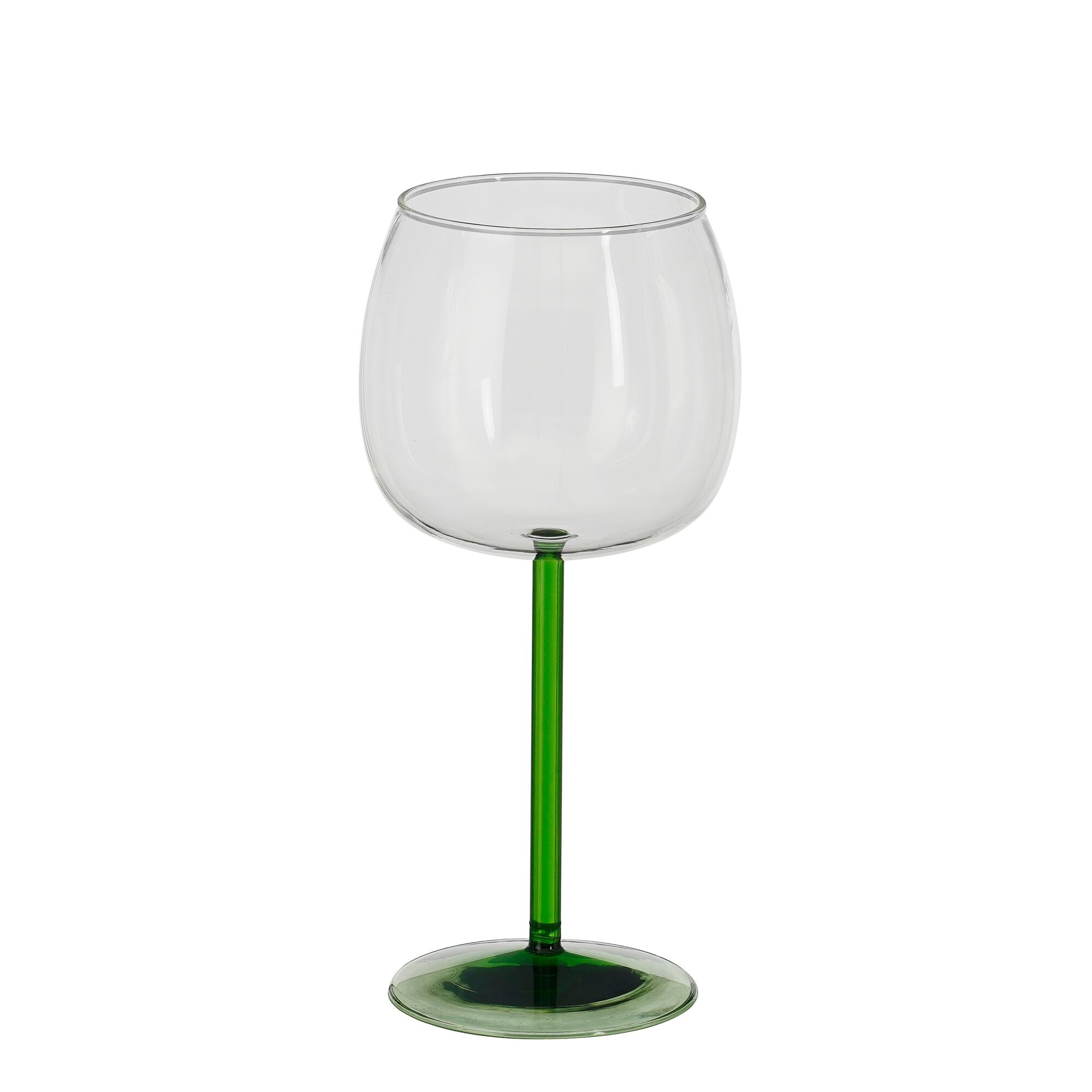 Riga wijnglas groen