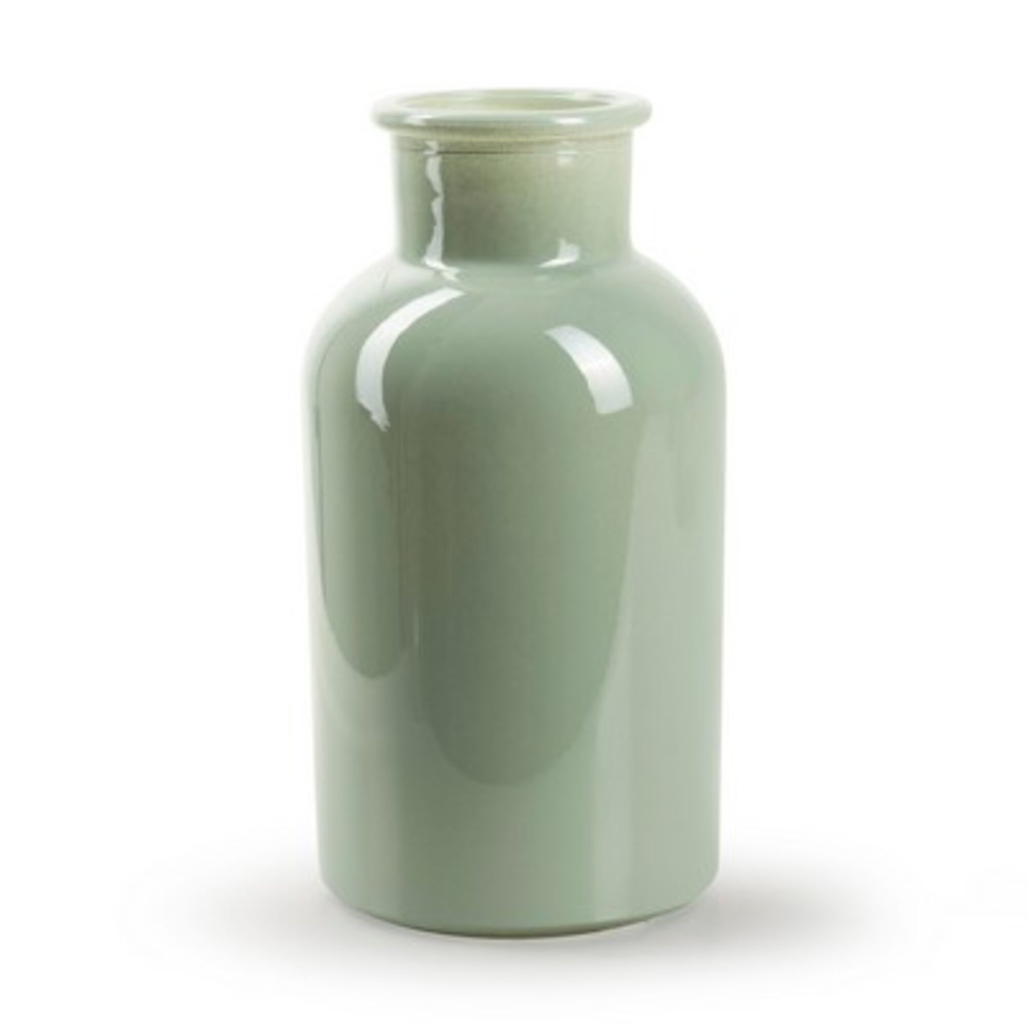 Fles braxton mint groen glans