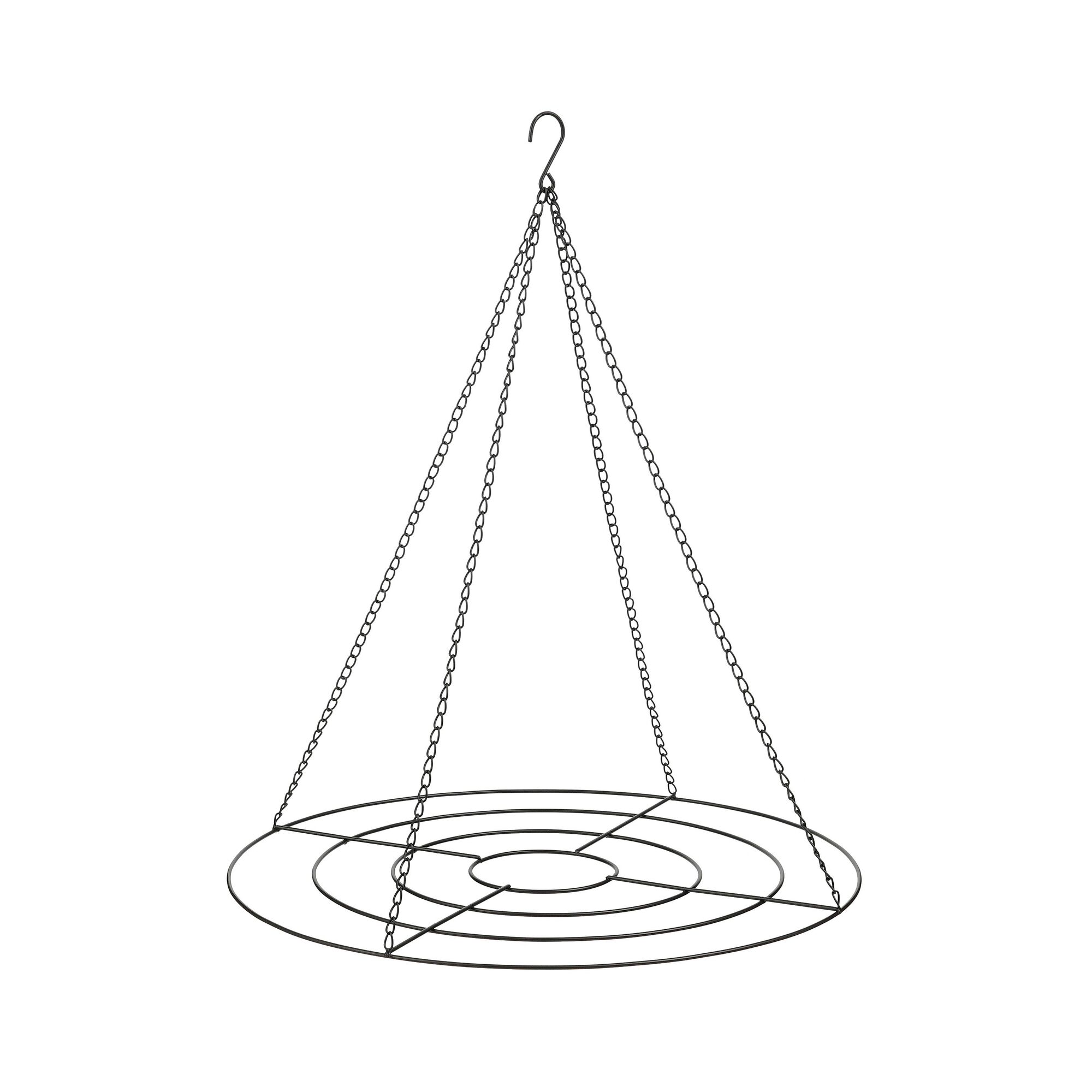 Decoratie hanger zwart