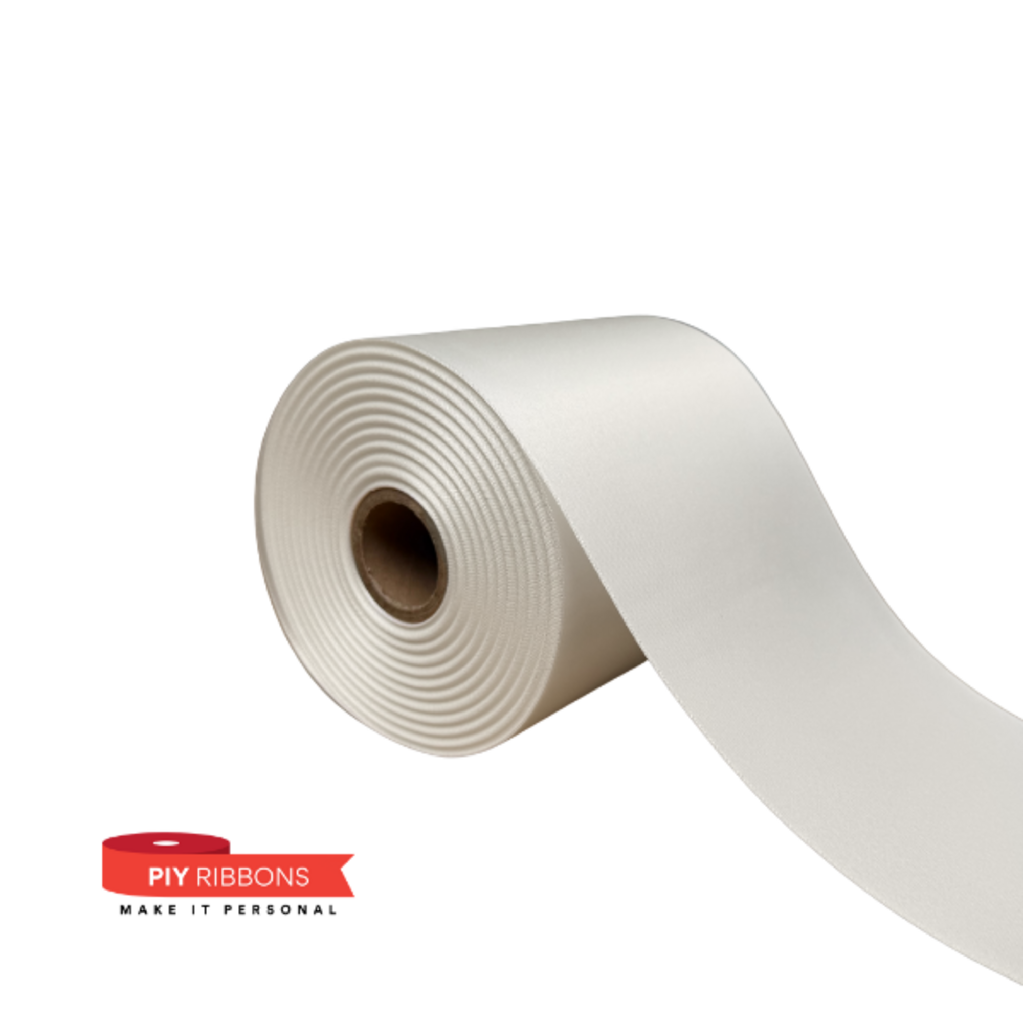 100 mm  Satin - Off White
