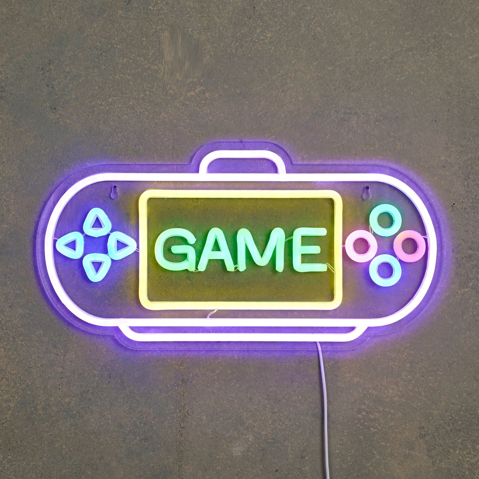 Neon light GAME IP20 adapter included en timer