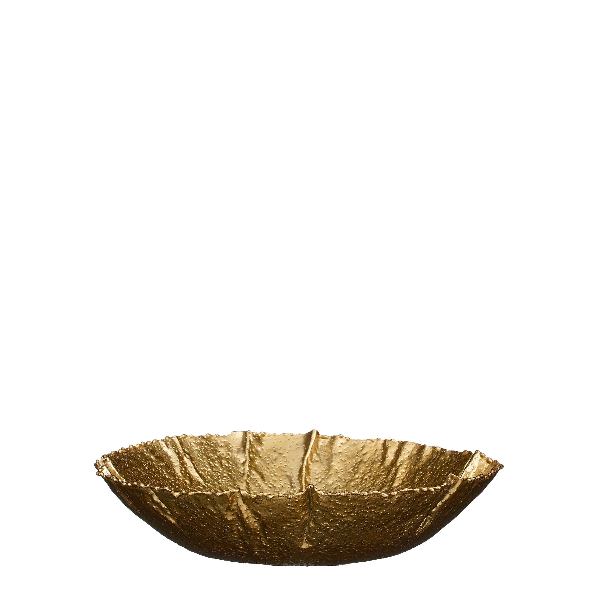 Domani decoratie schaal goud
