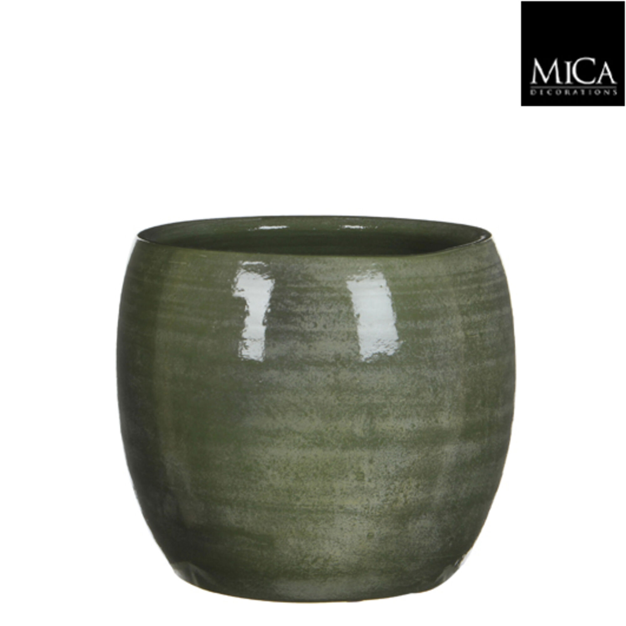 Lester pot rond groen