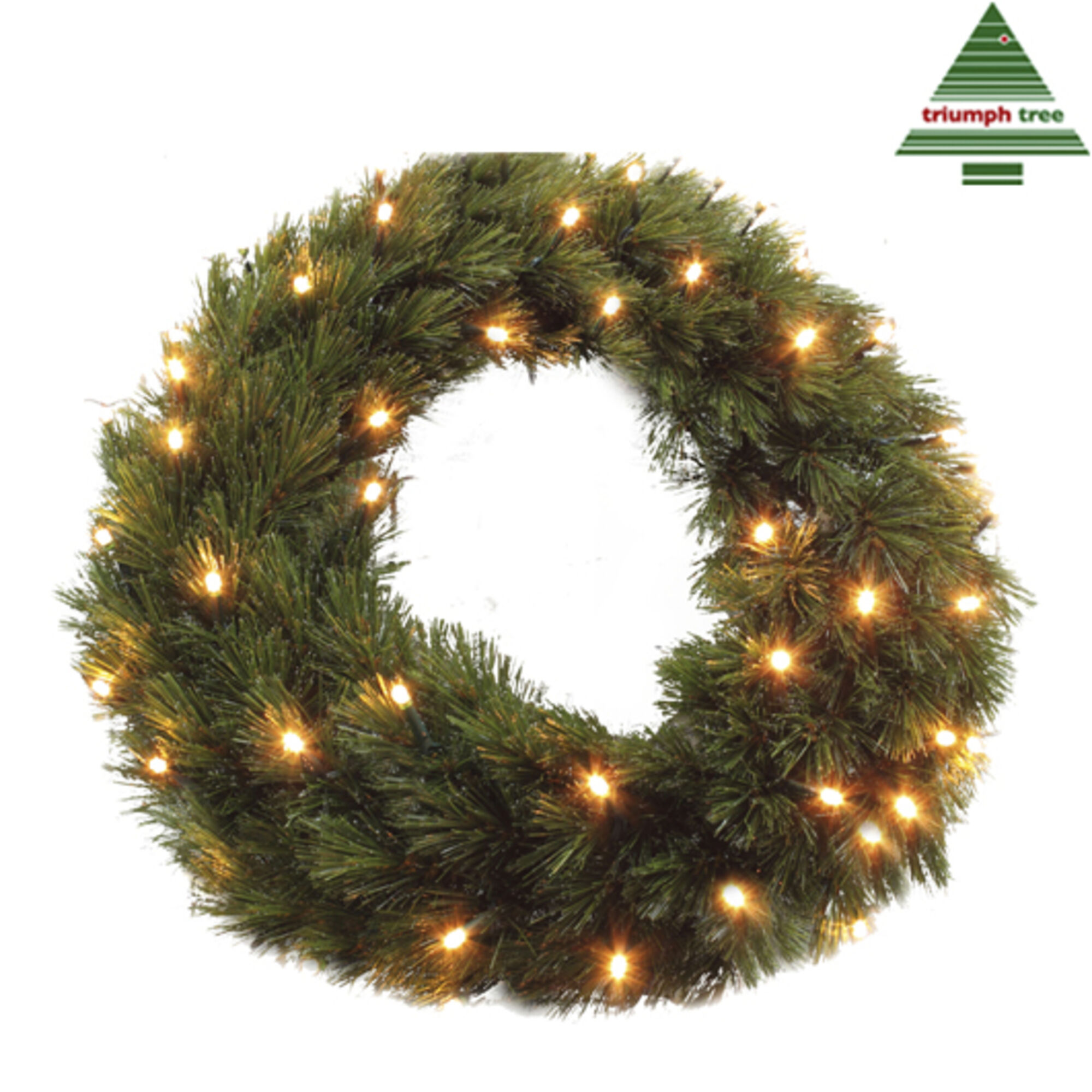 Forest frosted pine krans led groen 144L TIPS 530