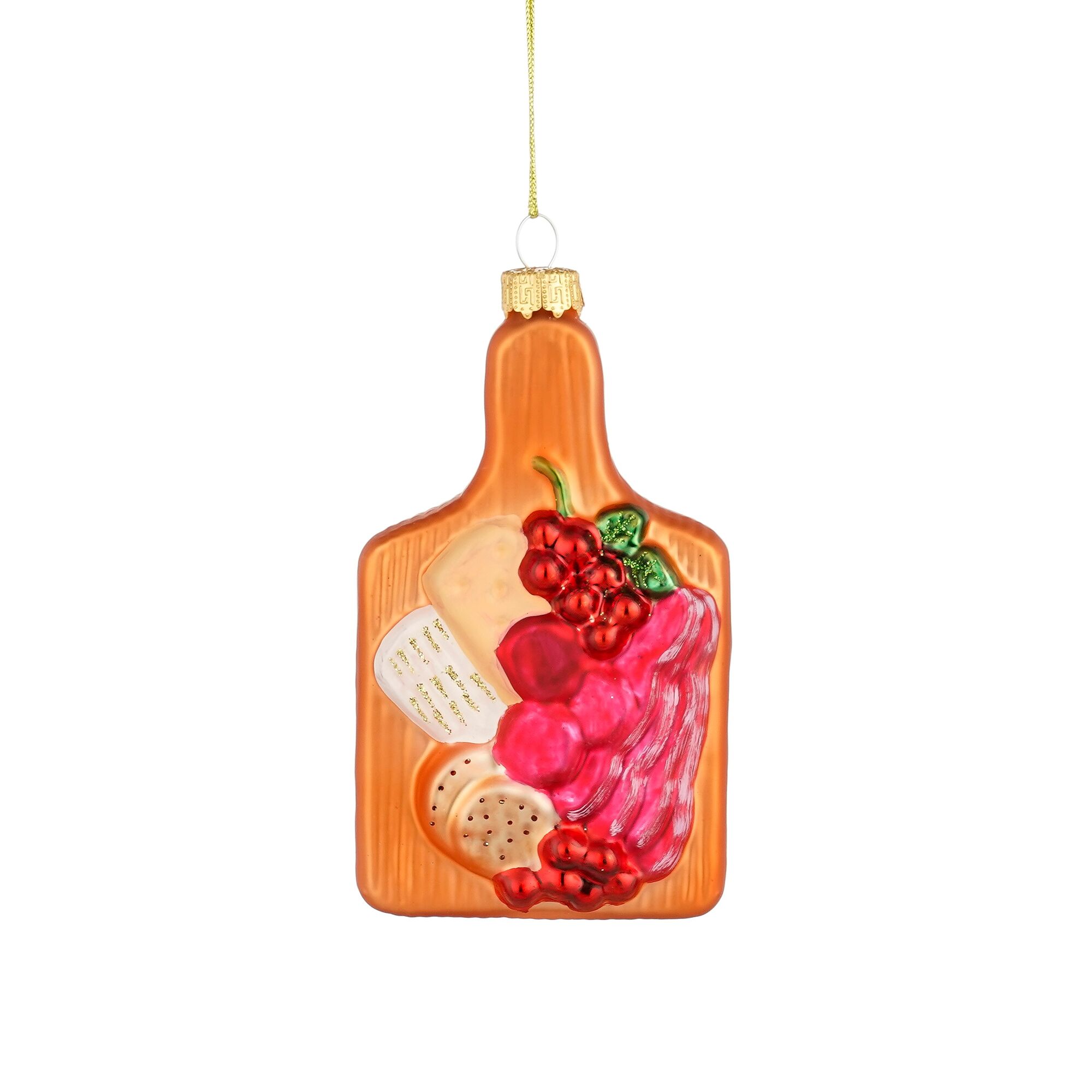 Ornament snijplank oranje