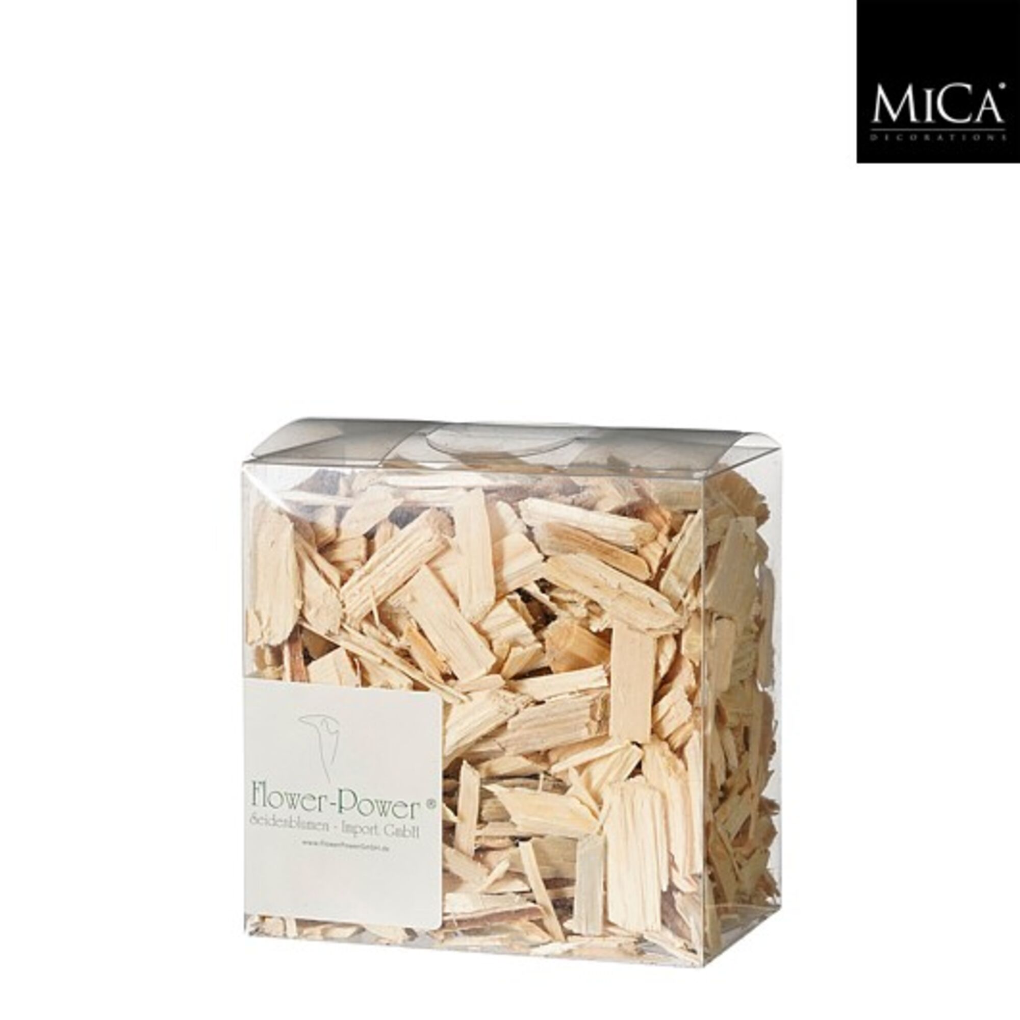 Decoratie hout snippers l.bruin 10-50mm