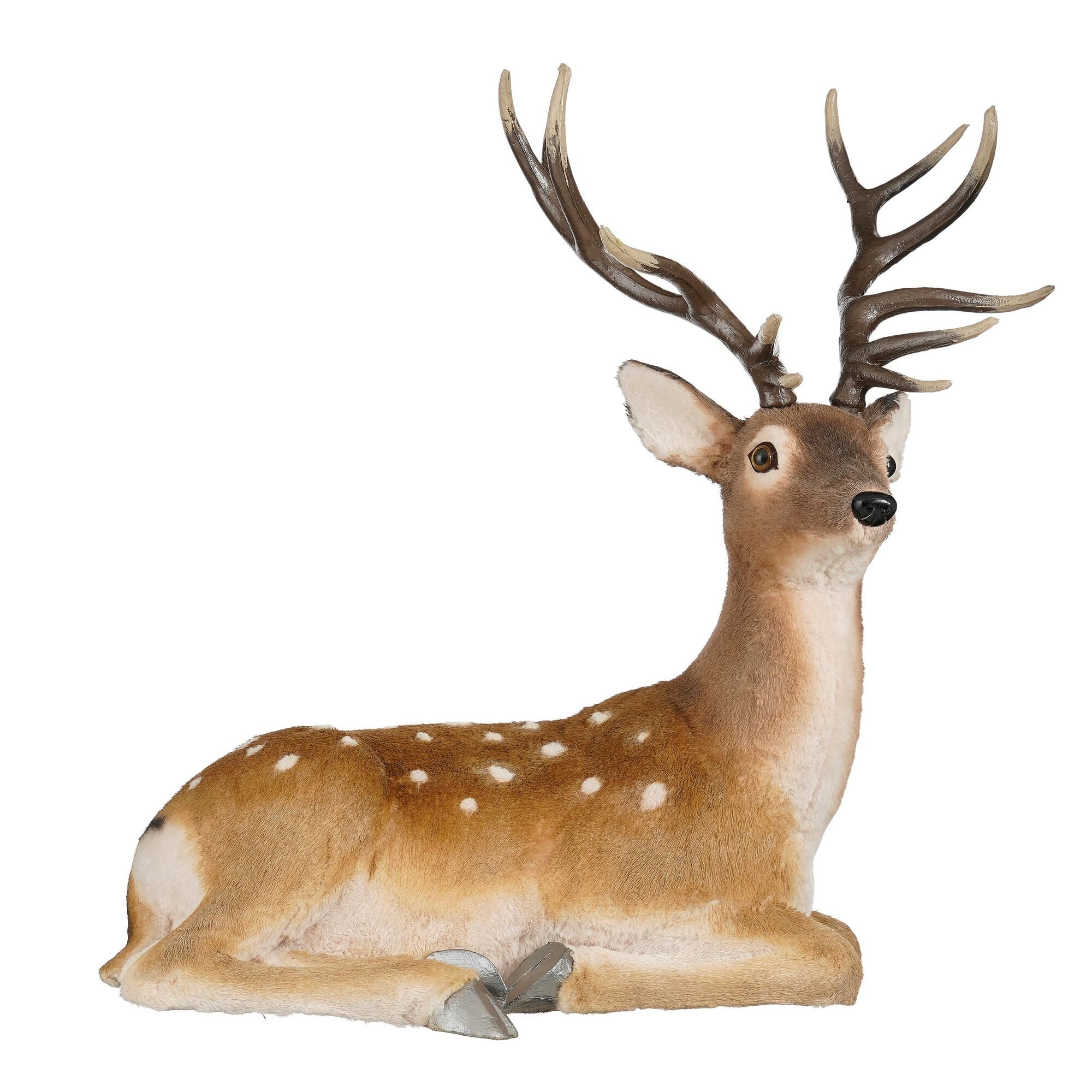 Decoratie hert bruin