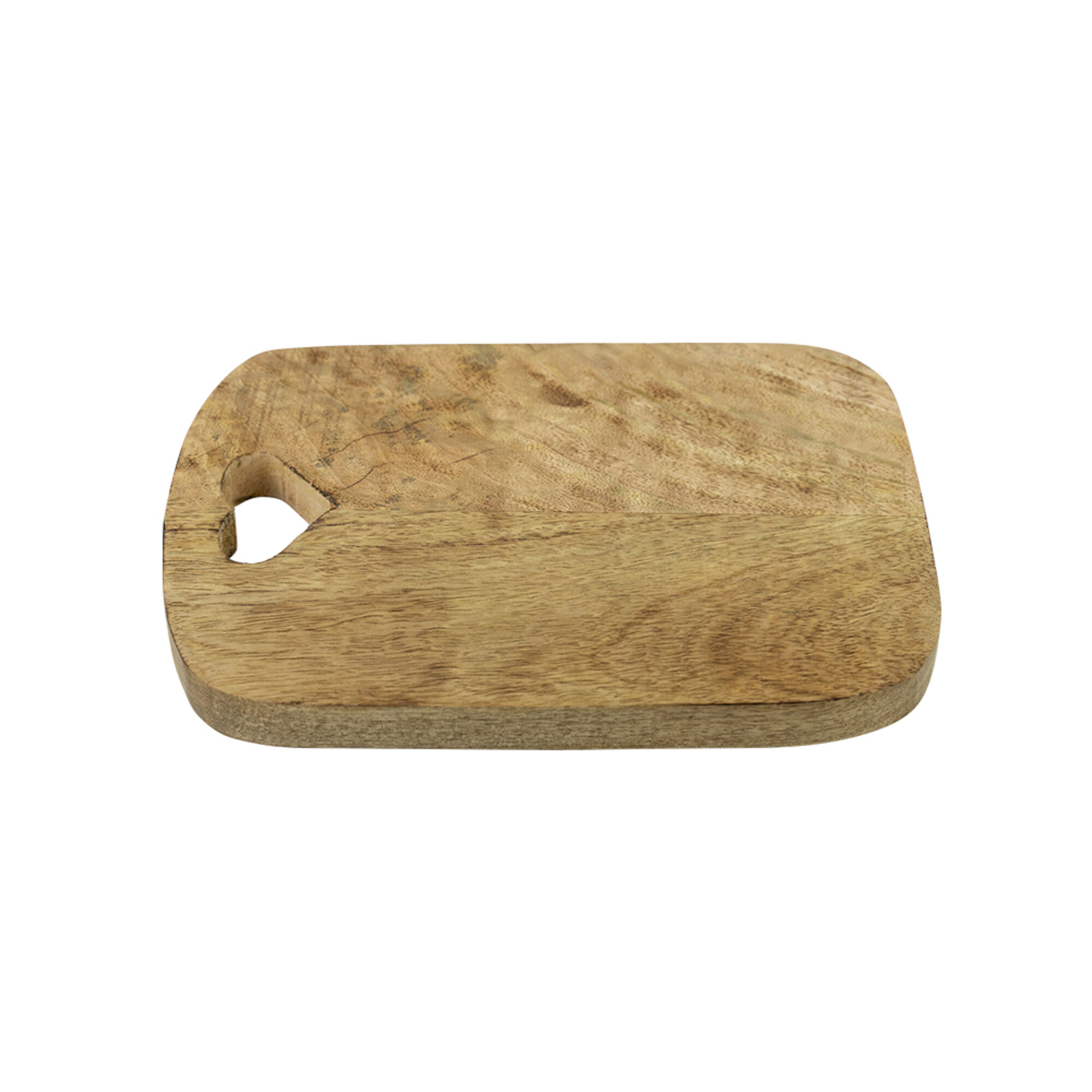 snijplank hart mango hout