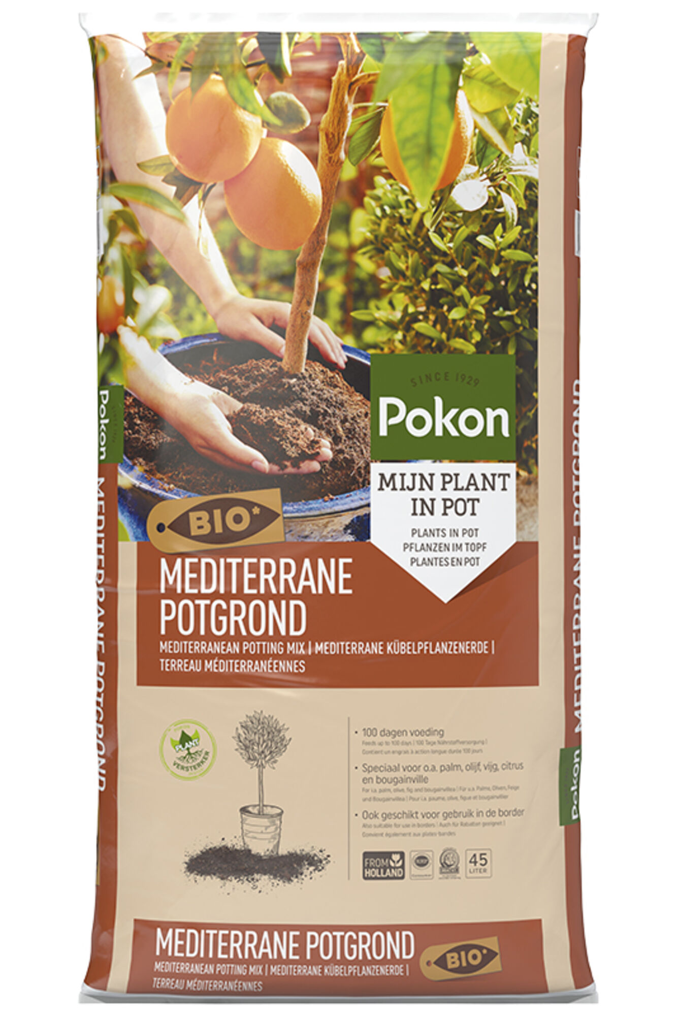 Pokon Bio Mediterrane Potgrond