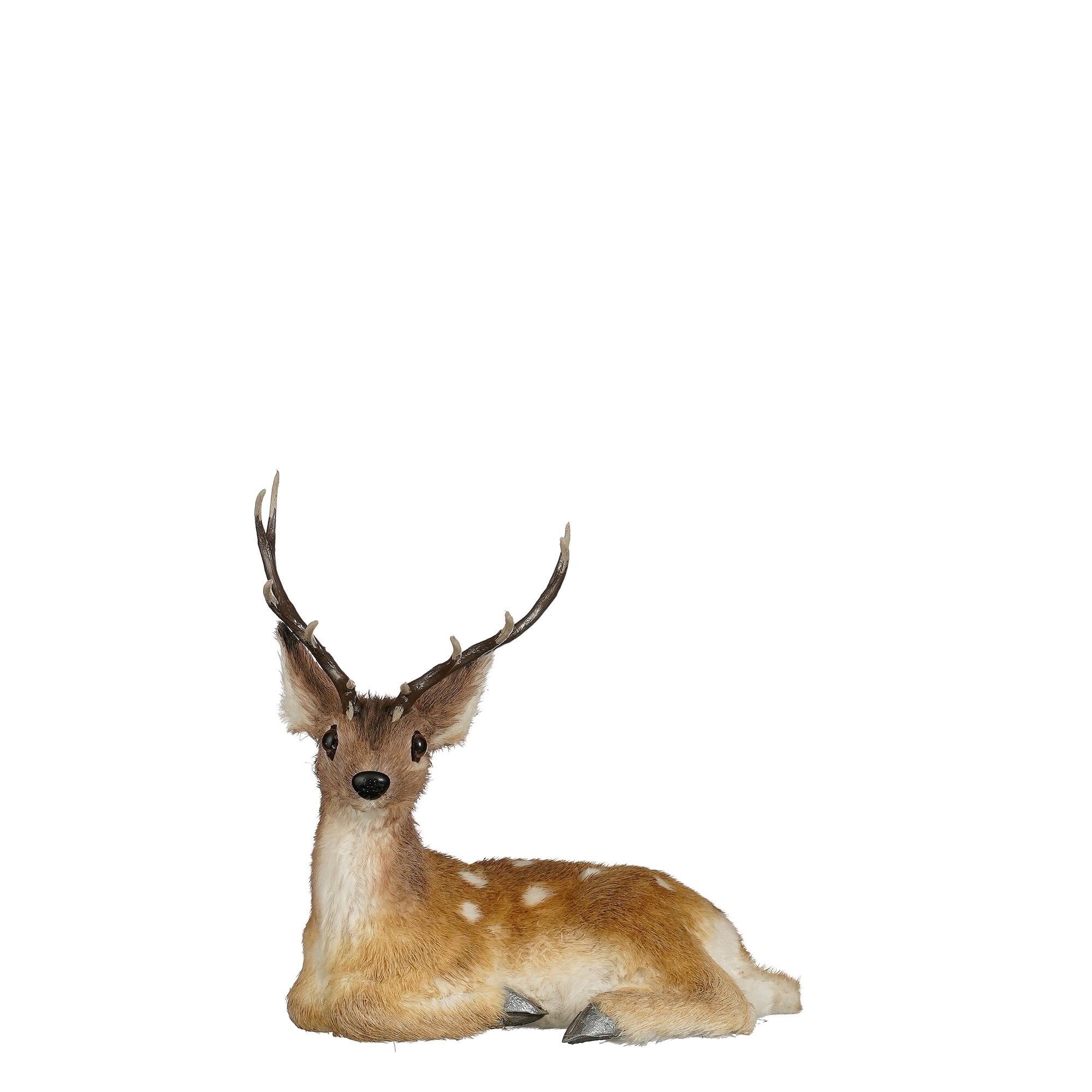 Decoratie hert bruin