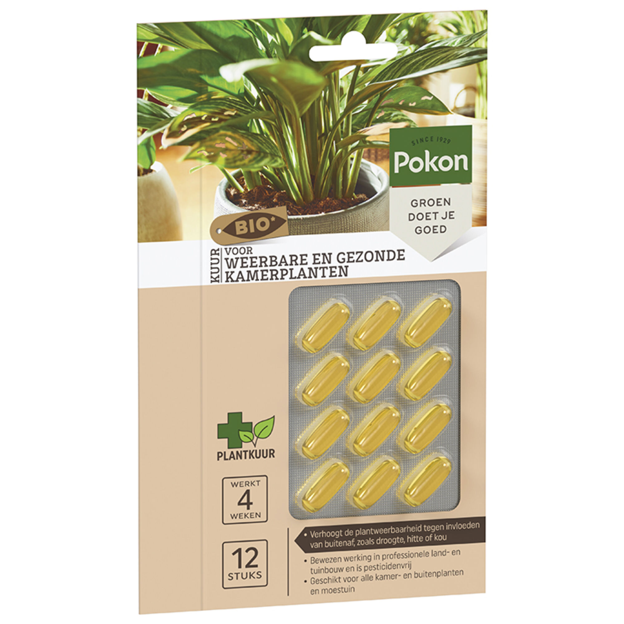 Pokon Bio Kuur voor Weerbare en Gezonde Planten Capsules