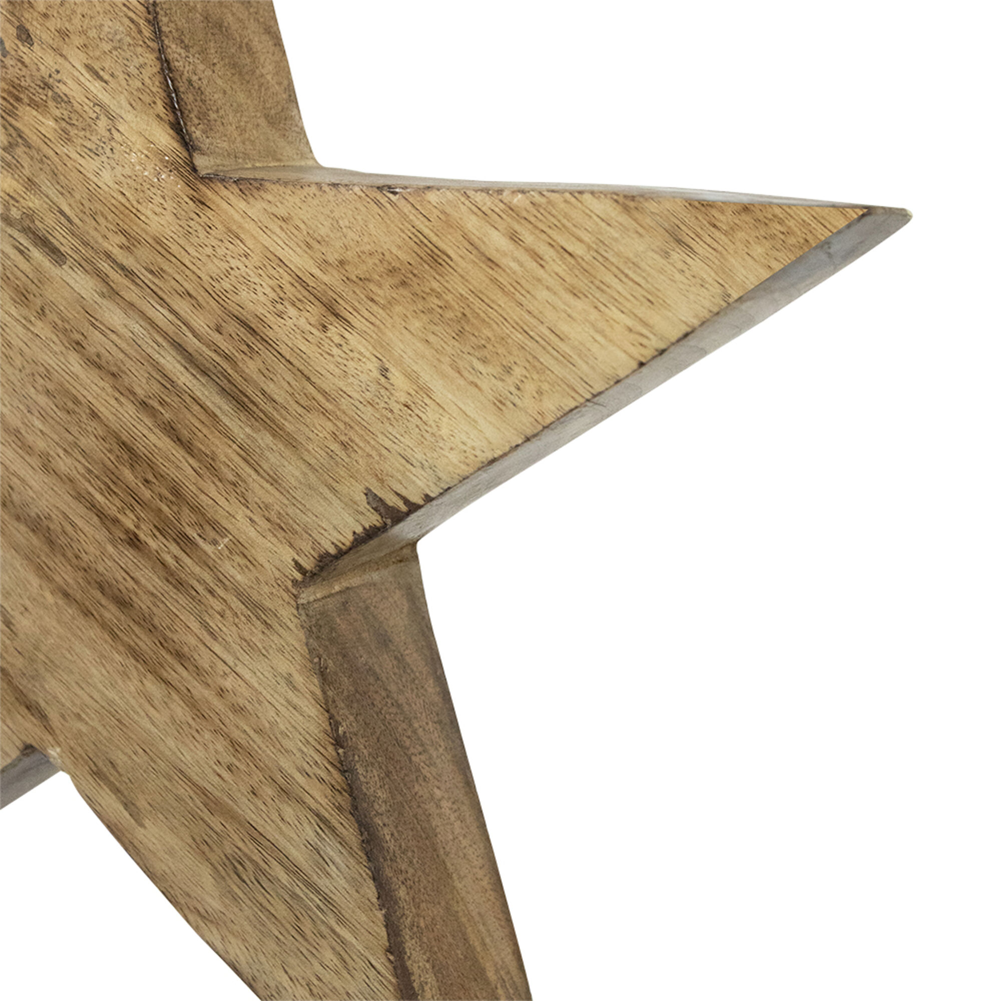 staande ster mango hout