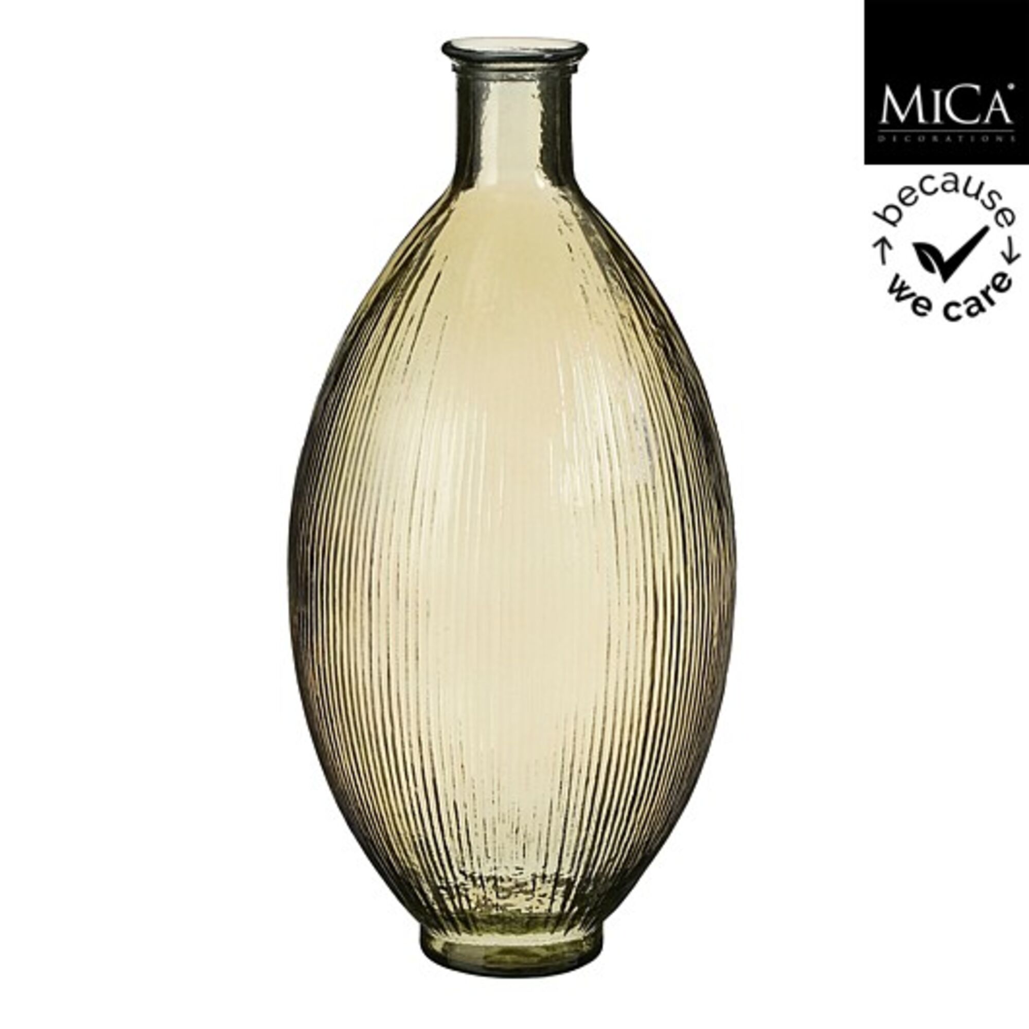 Firenza fles recycled glas l.bruin