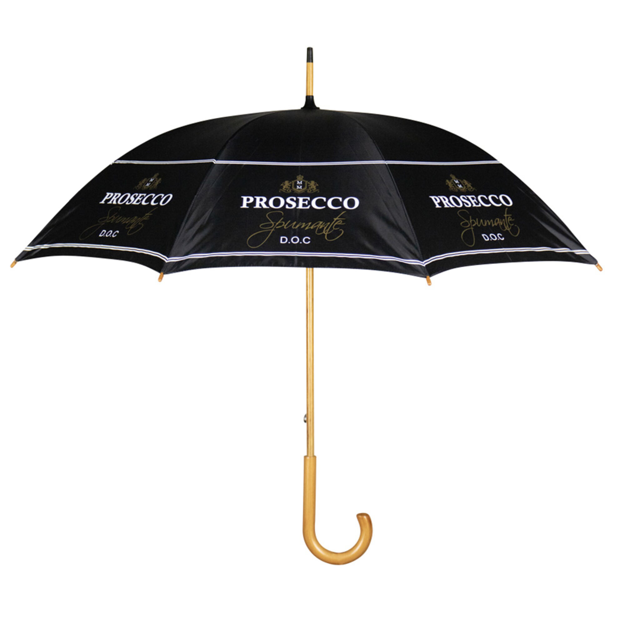 paraplu wijn prosecco zwart