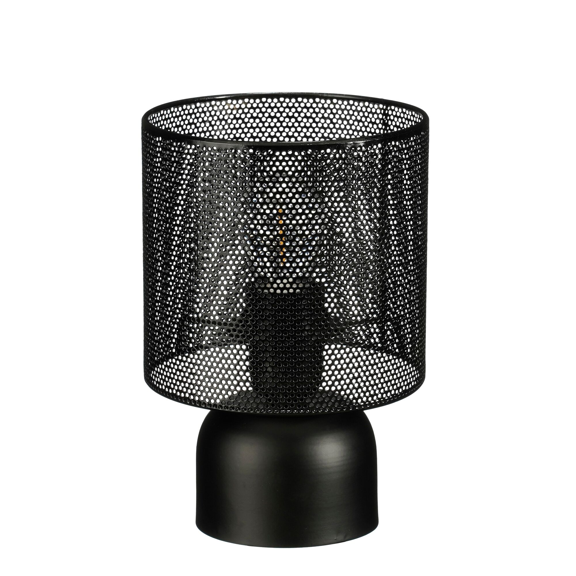 Orleans tafellamp led zwart battery operated